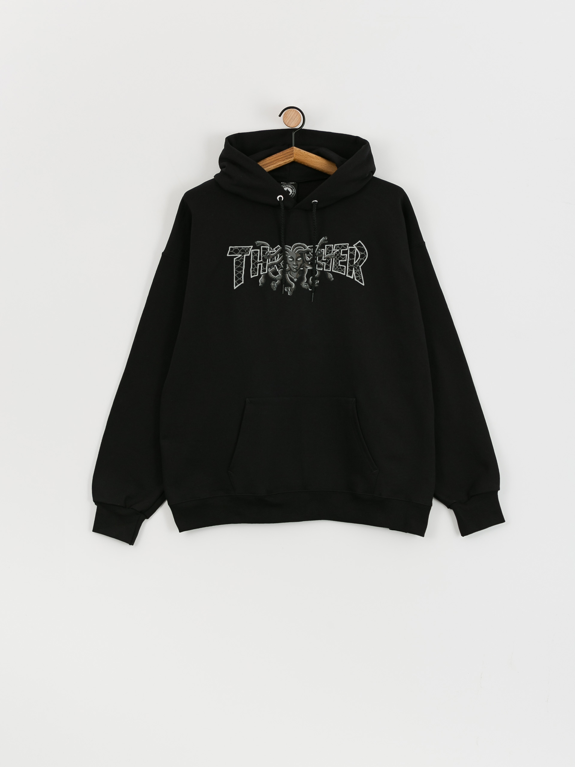 Thrasher Medusa HD Kapucnis pulóver (black)