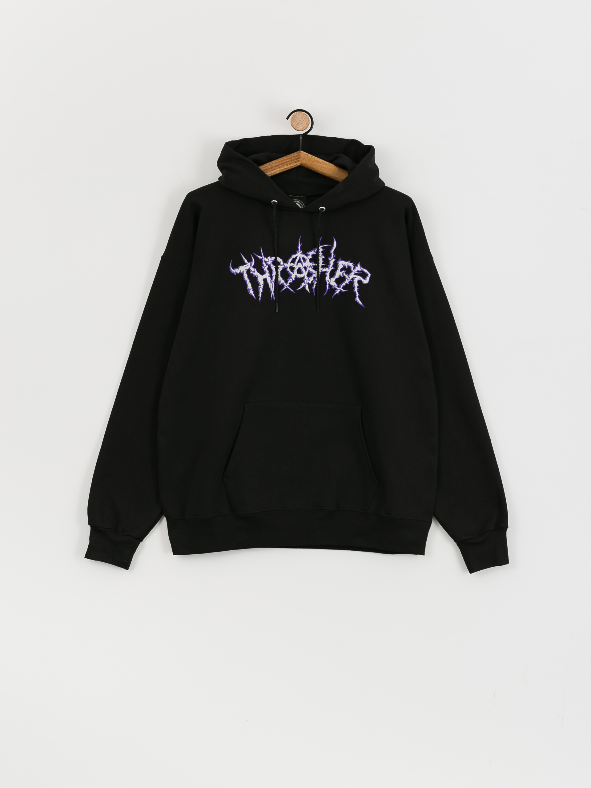 Thrasher Thorns HD Kapucnis pulóver (black)