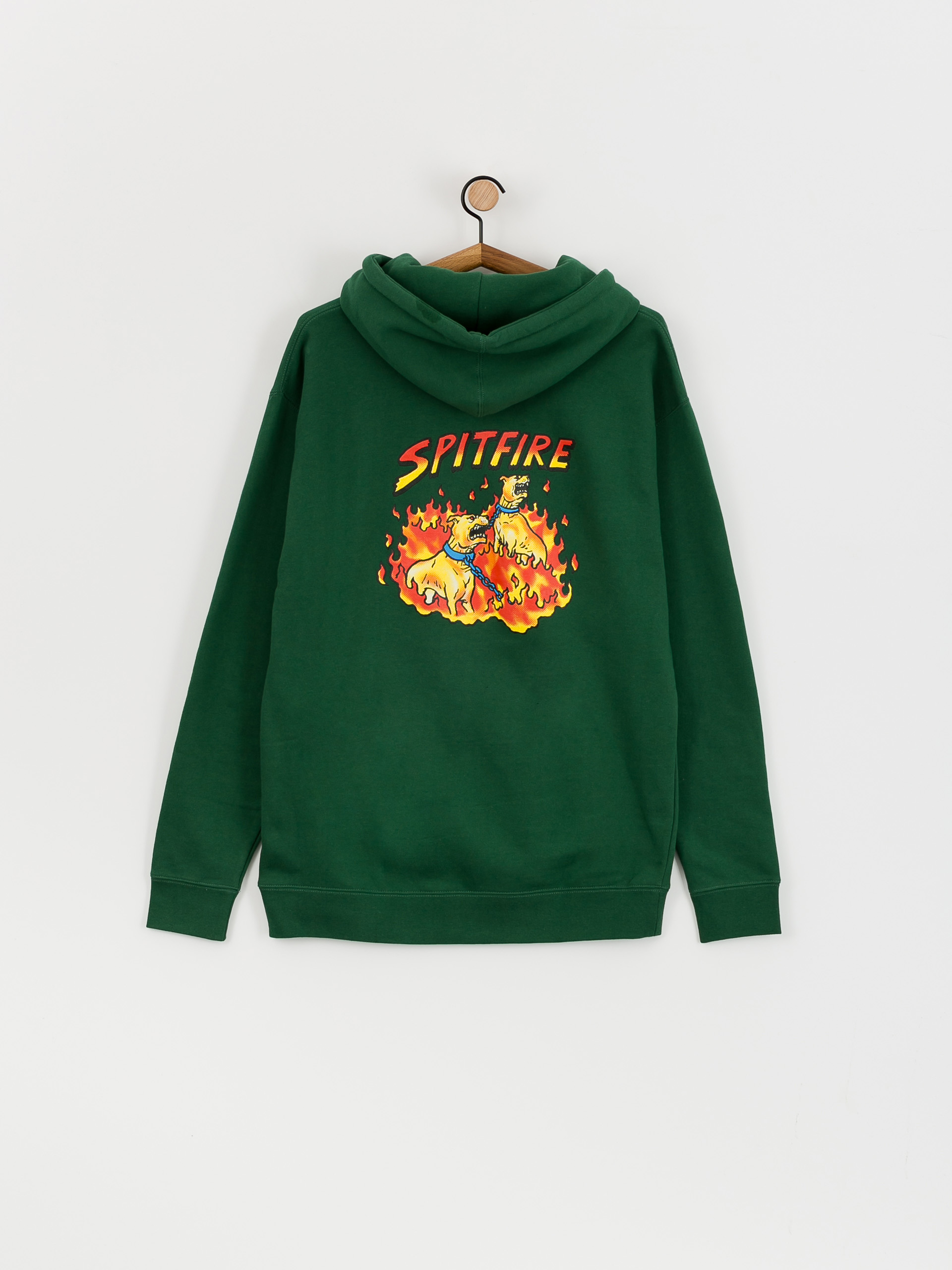 Spitfire Hell Hounds II HD Kapucnis pulóver (dark green)