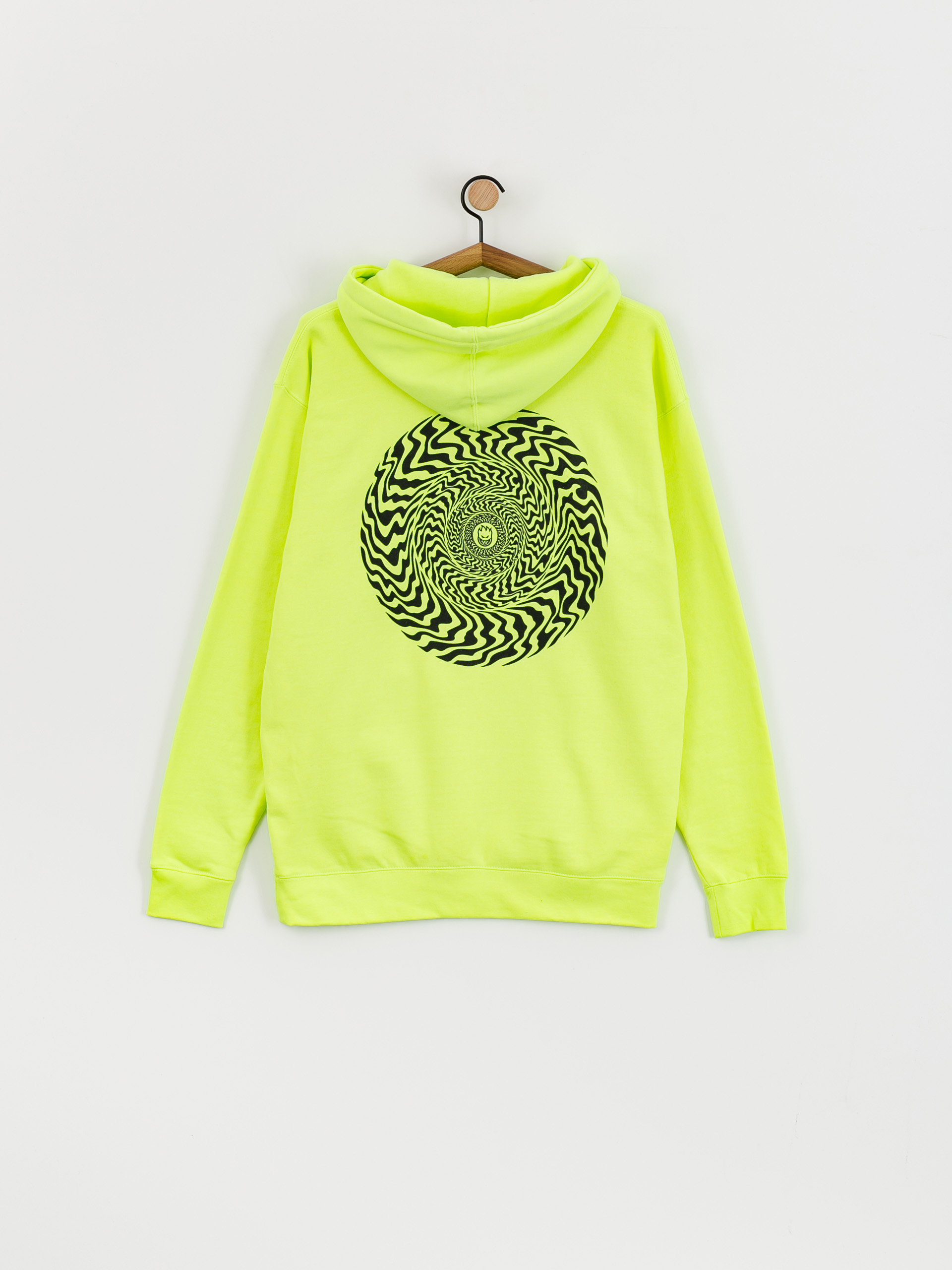 Spitfire Swrld Cls HD Kapucnis pulóver (safety yellow)