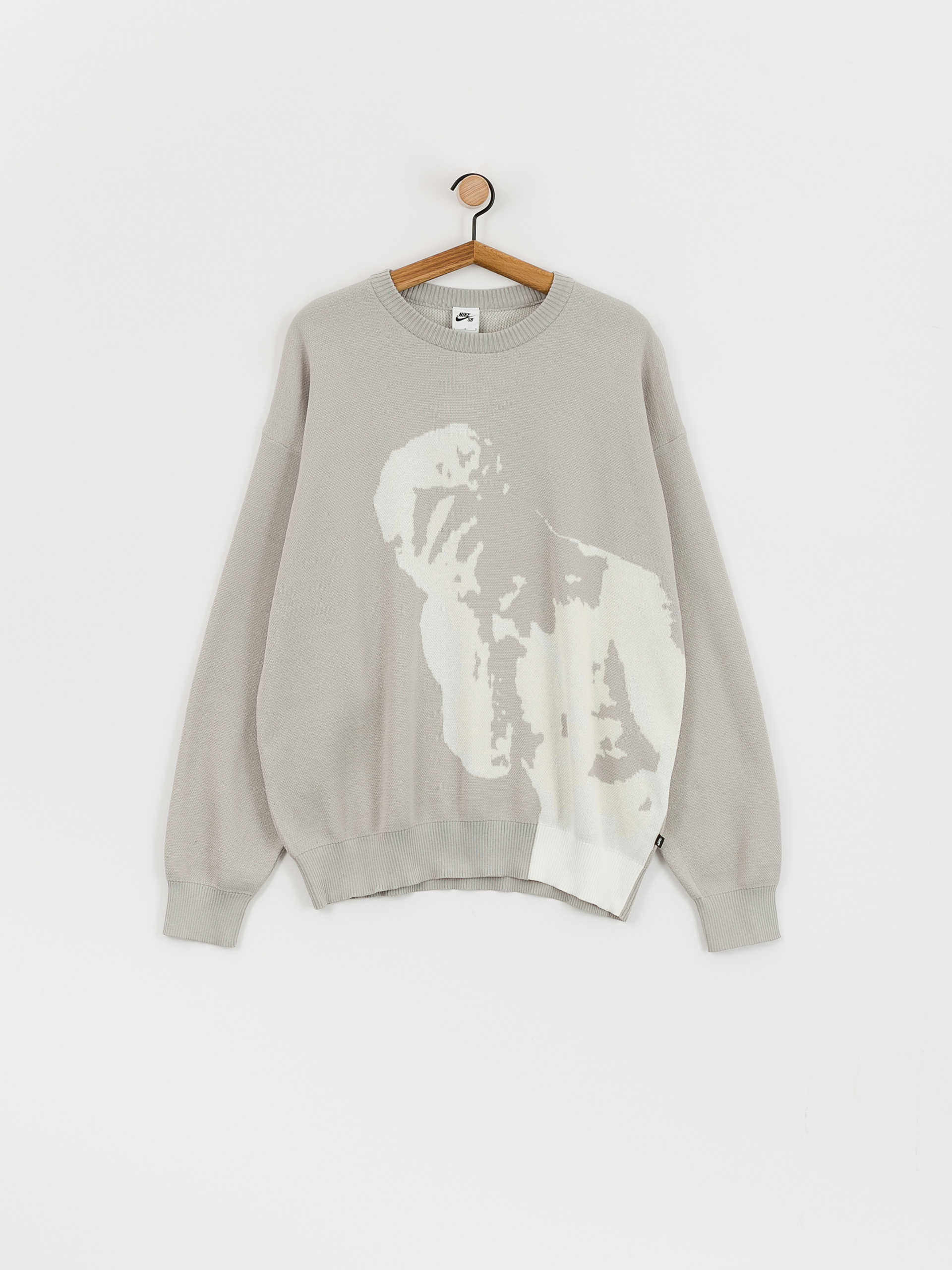 Nike SB GFX Knitted Pulóver (lt iron ore)