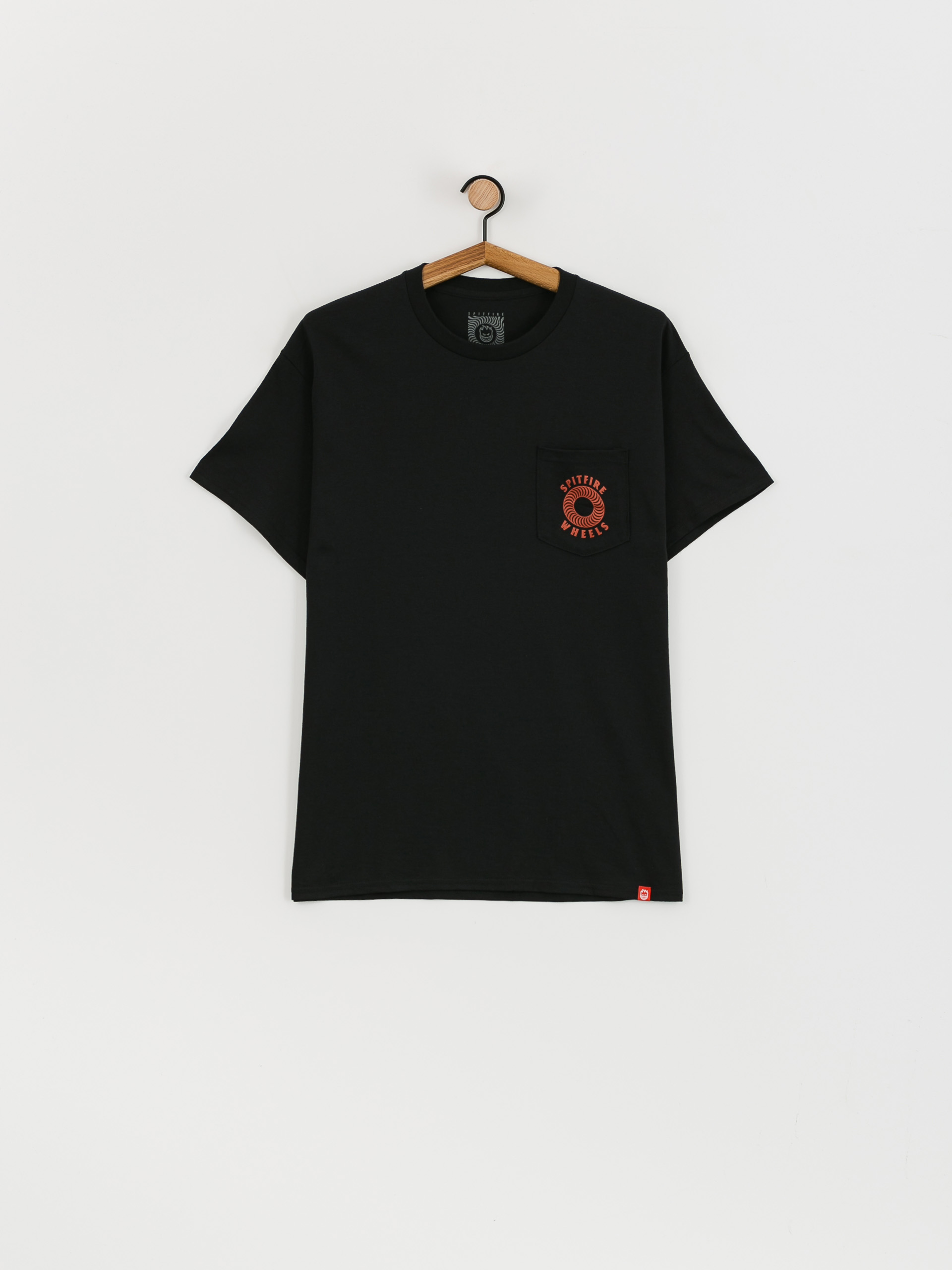 Spitfire Pocket Hlw Cls Póló (black/orange)