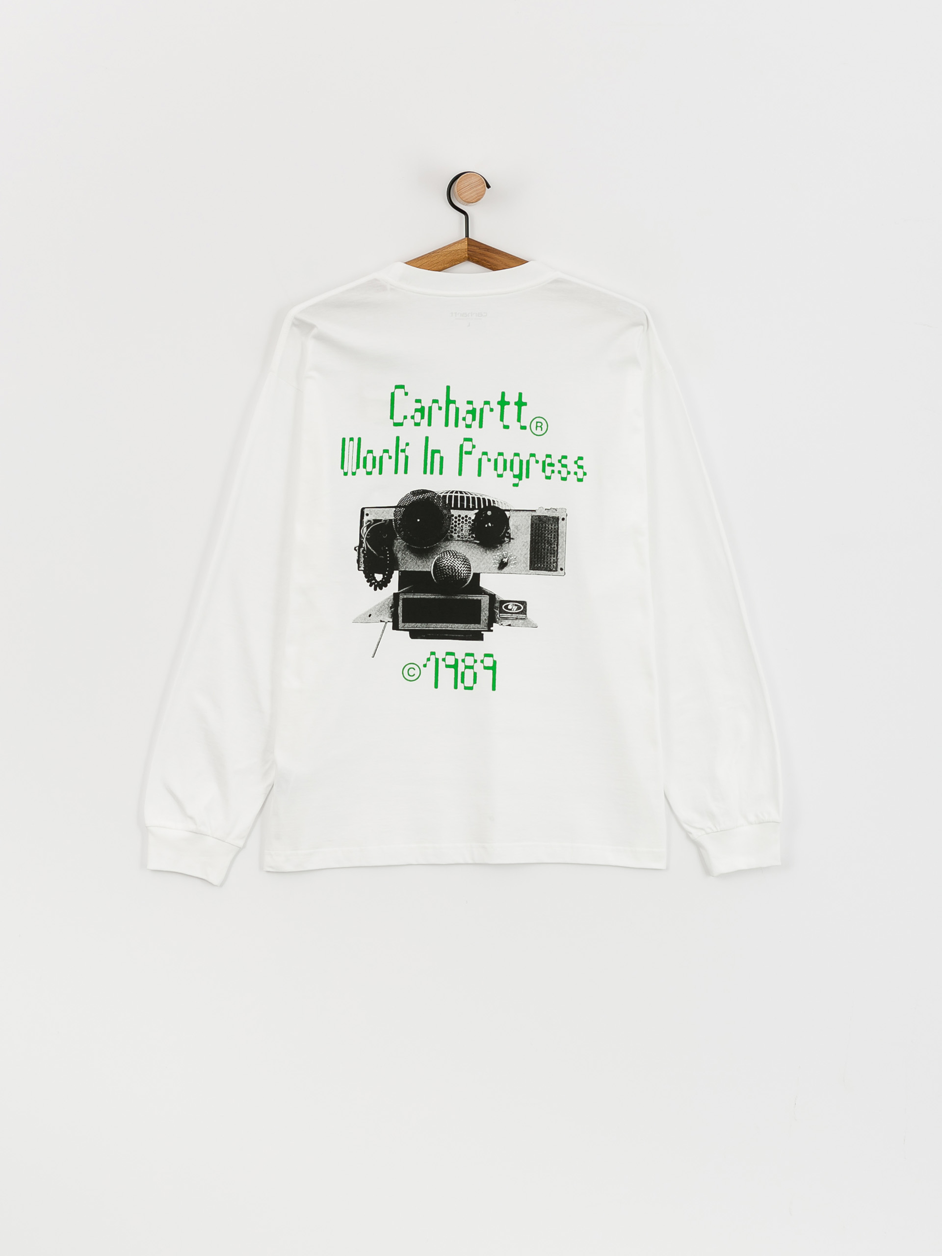 Carhartt WIP Soundface Hosszú ujjú felső (white)