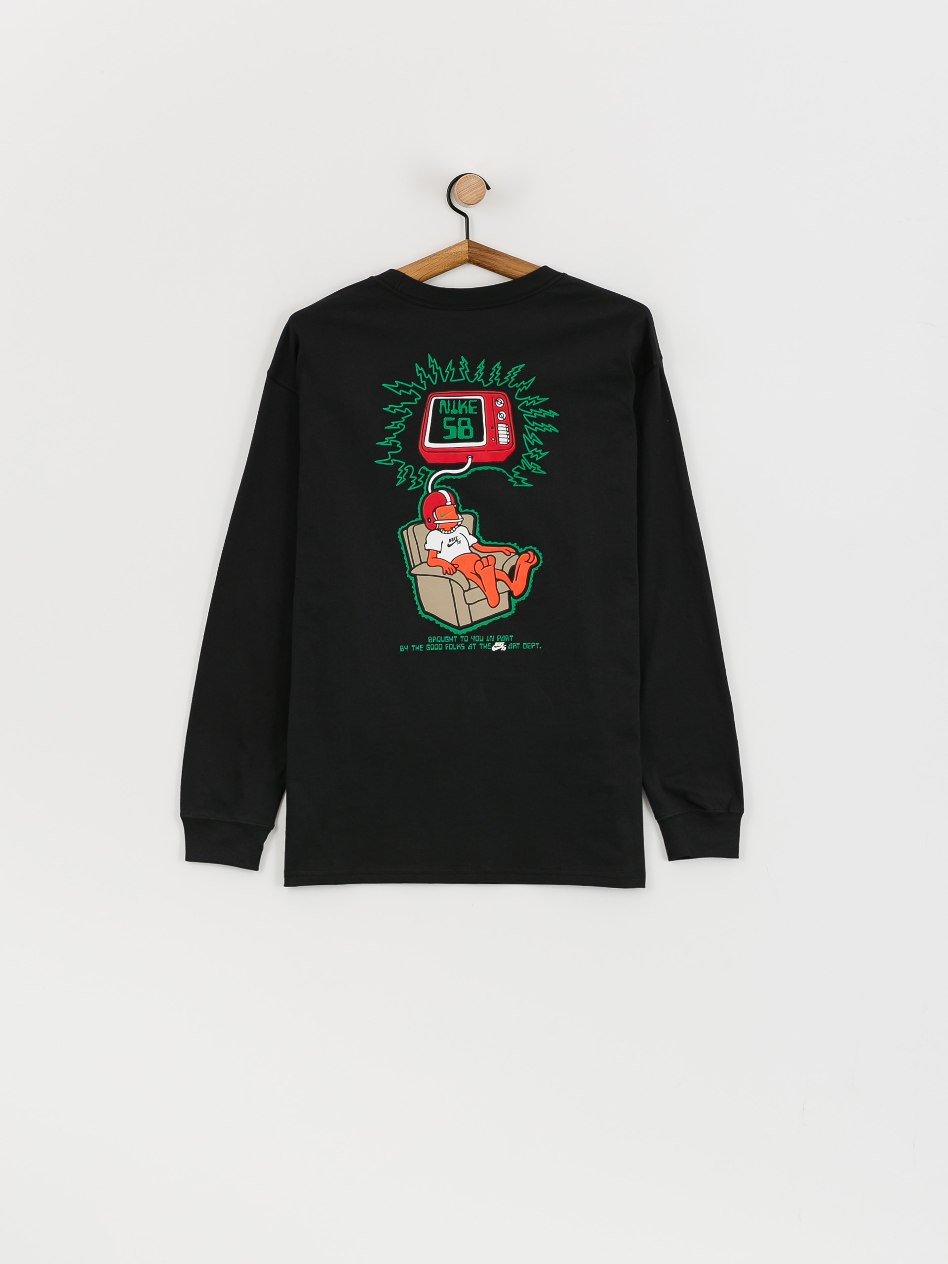 Nike SB M90 Brainwash Hosszú ujjú felső (black)