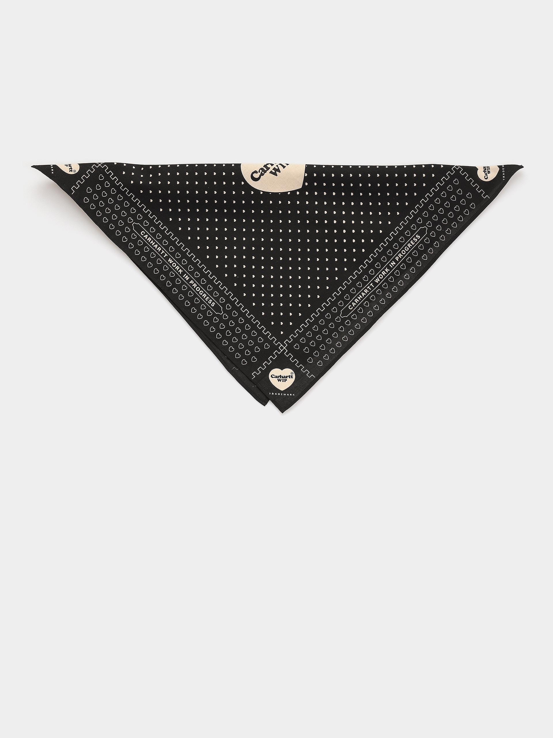 Carhartt WIP Heart Bandana (heart bandana print/black)