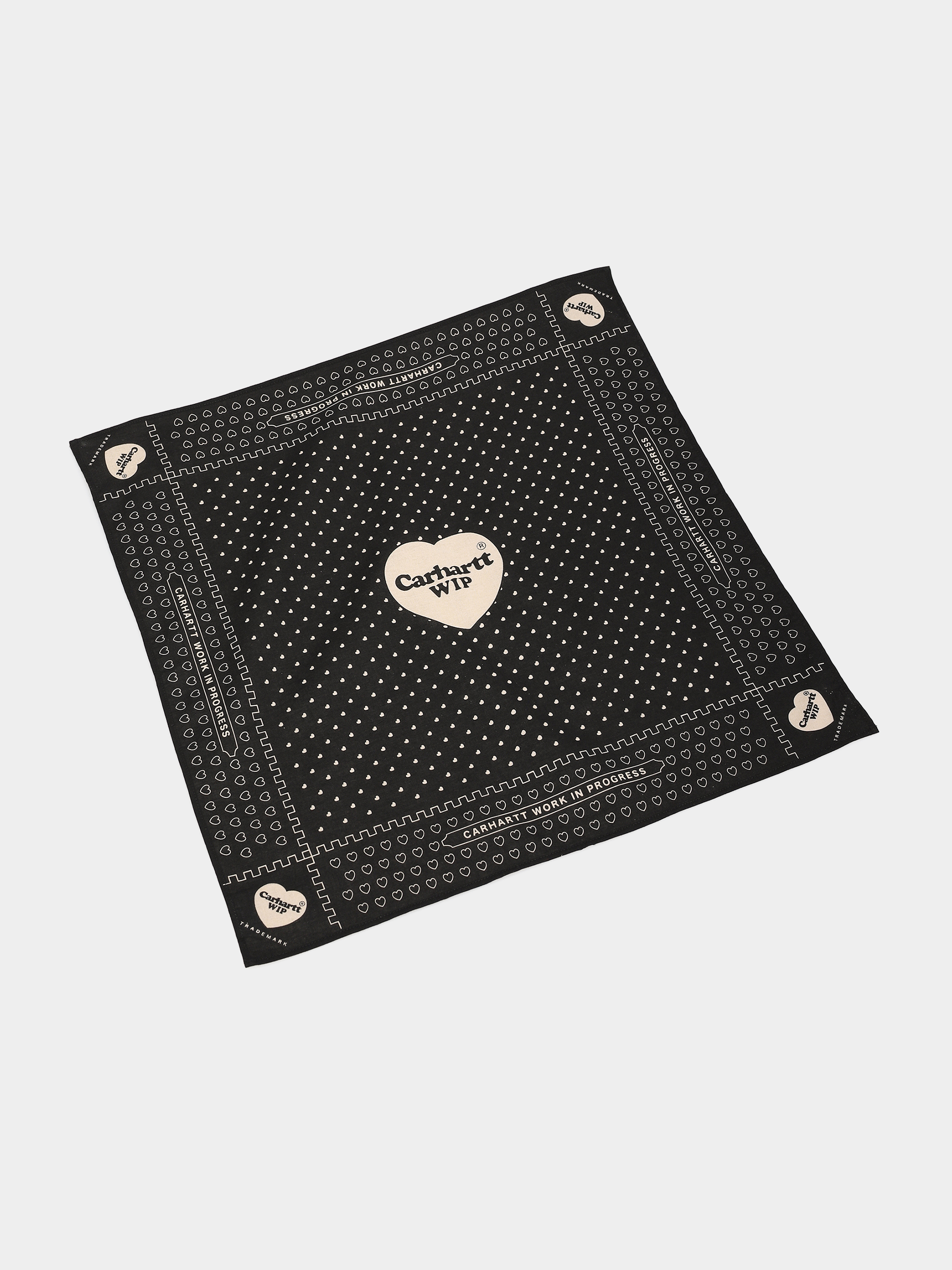 Carhartt WIP Heart Bandana (heart bandana print/black)