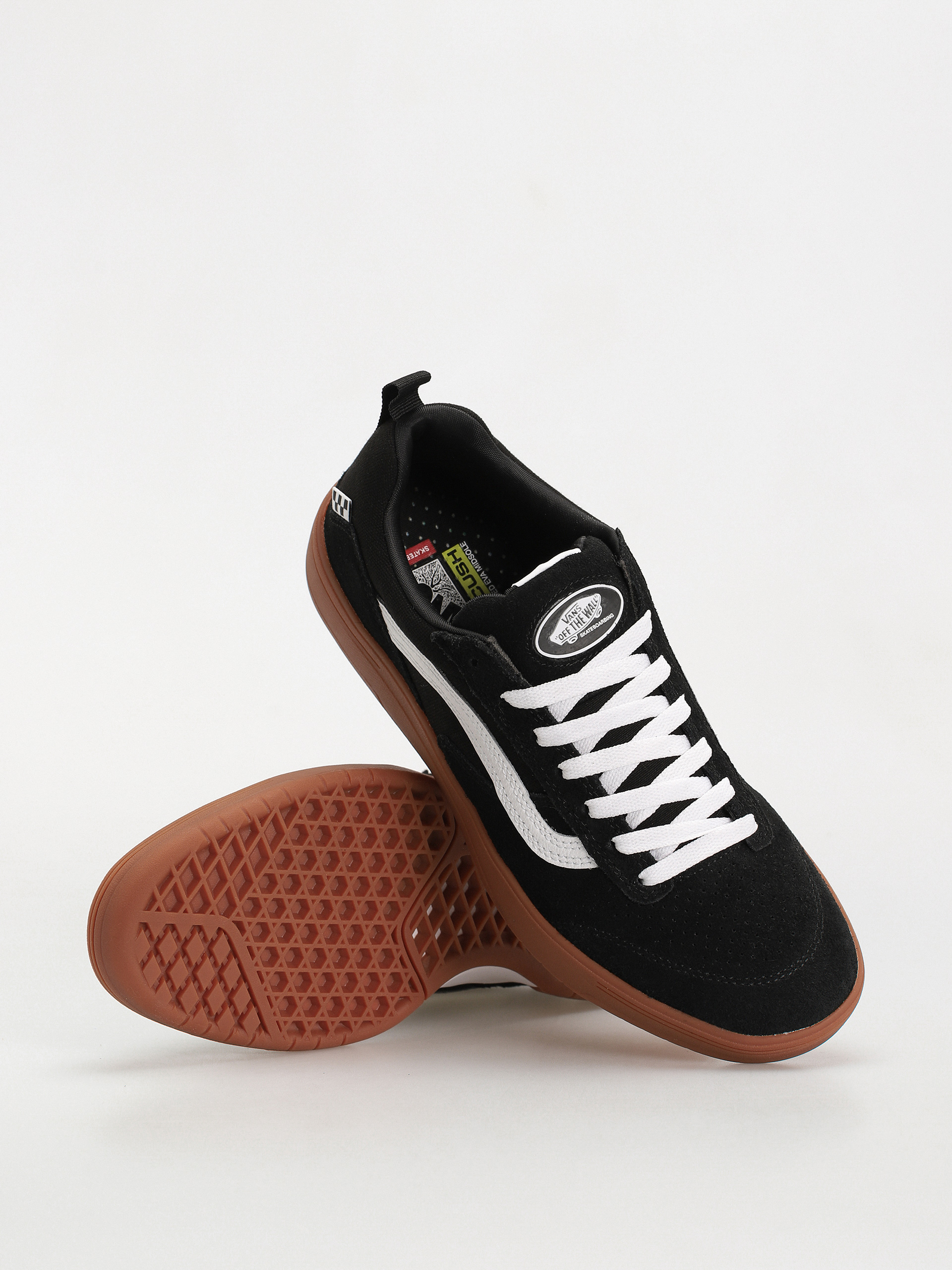 Vans Zahba Cipők (black/gum)