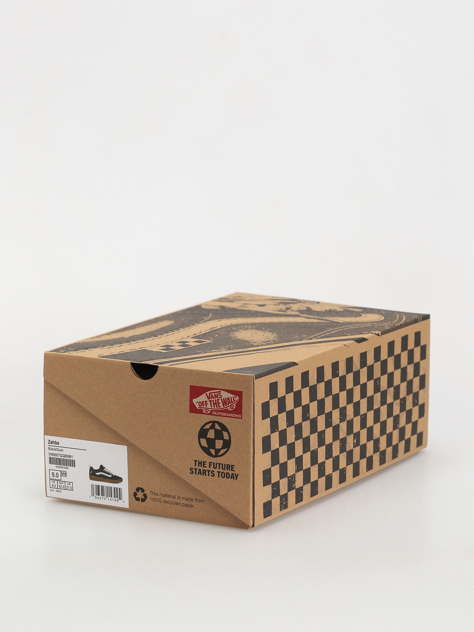 Vans Zahba Cipők (black/gum)