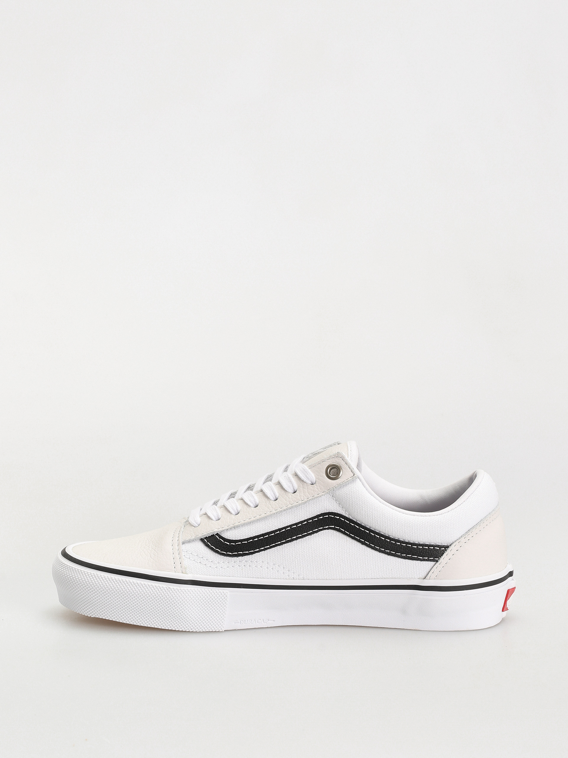 Vans Skate Old Skool Cipők (leather white/white)