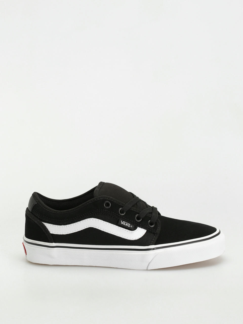 Vans Chukka Low Sidestripe Cipők (black/white)