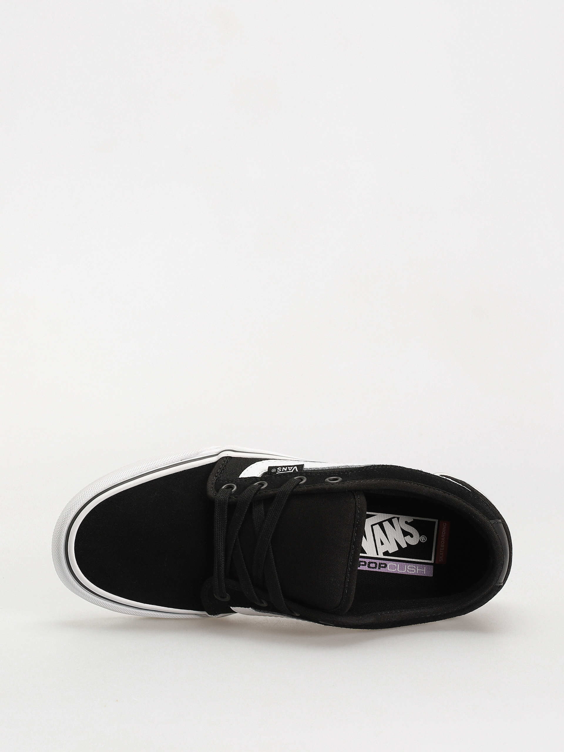 Vans Chukka Low Sidestripe Cipők (black/white)
