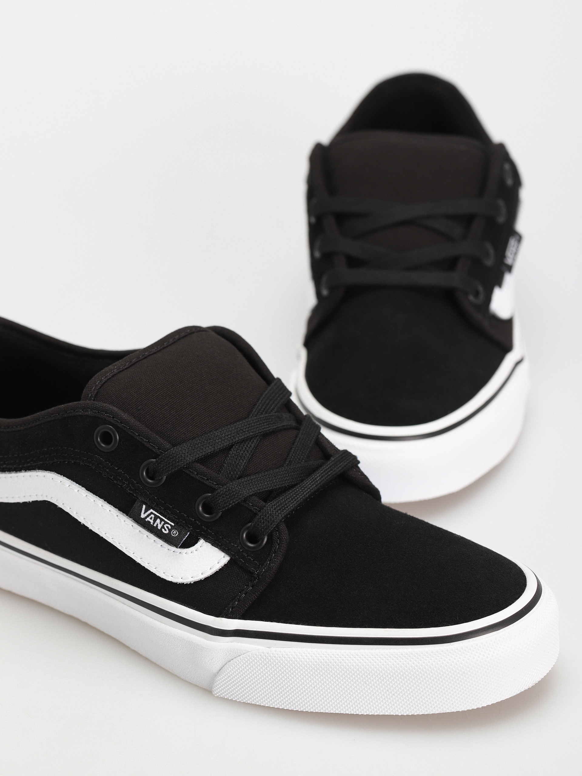 Vans Chukka Low Sidestripe Cipők (black/white)