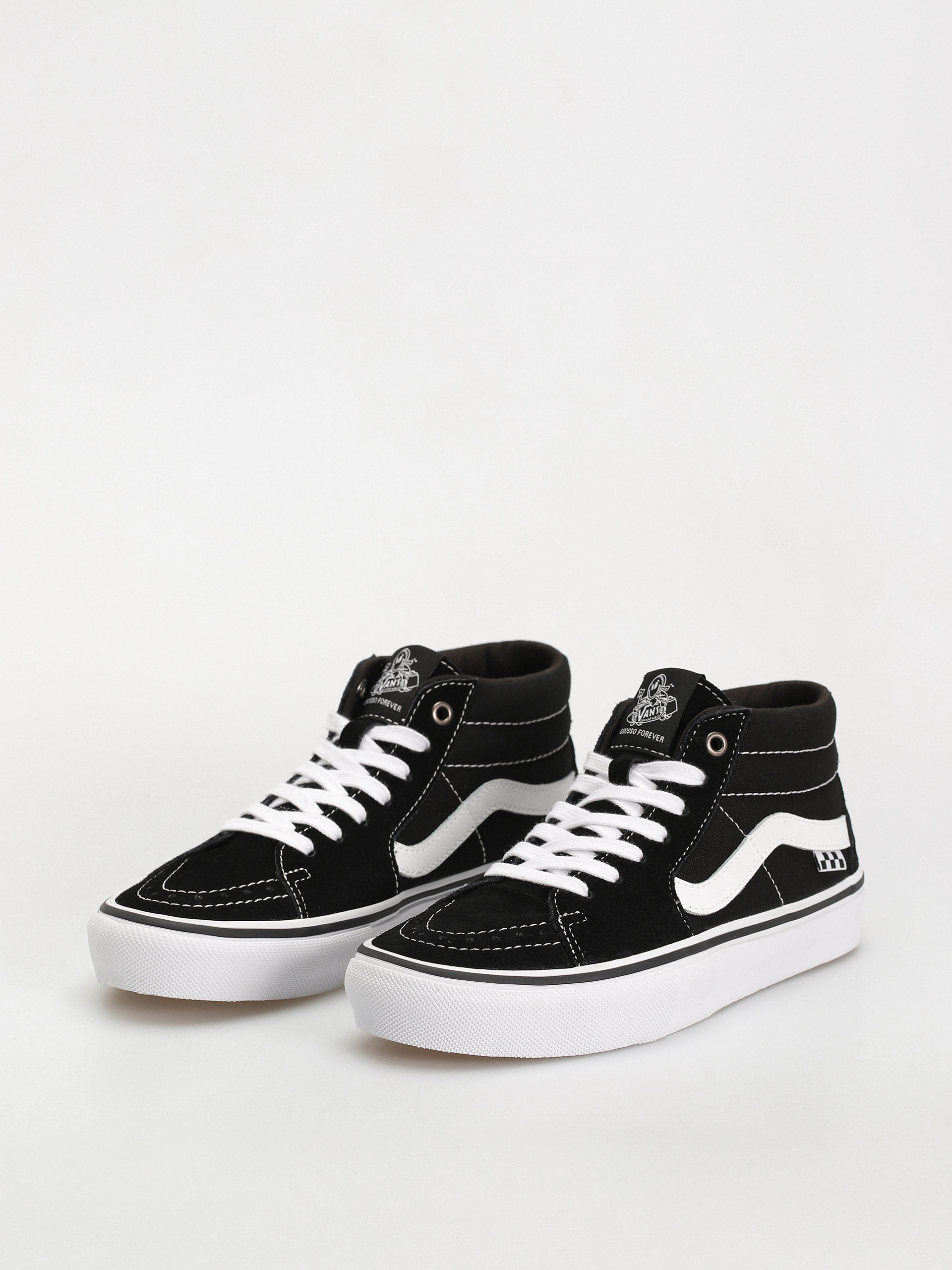Vans Skate Grosso Mid Cipők (black/white)