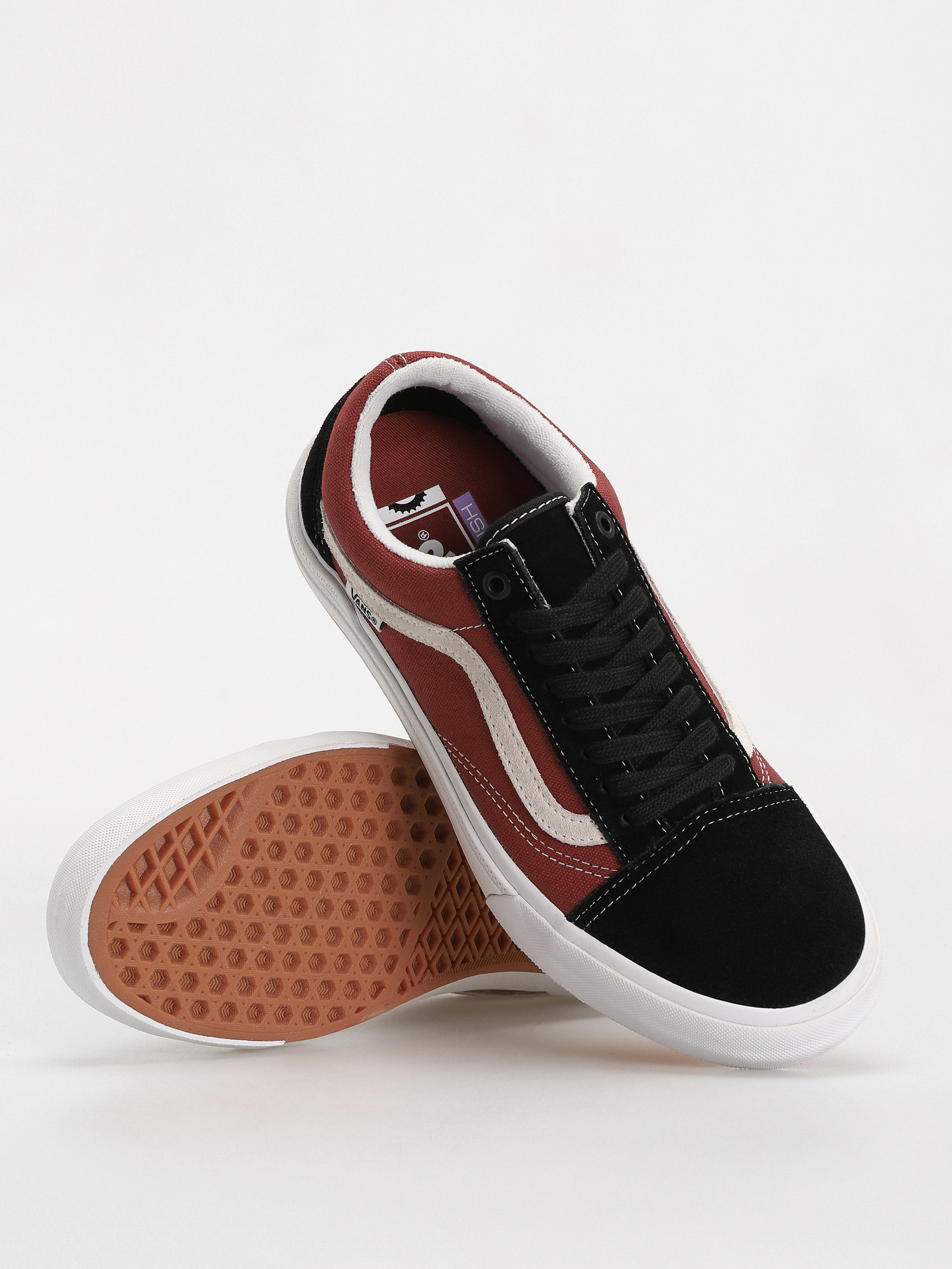 Vans Bmx Old Skool Cipők (black iris/russet brown)