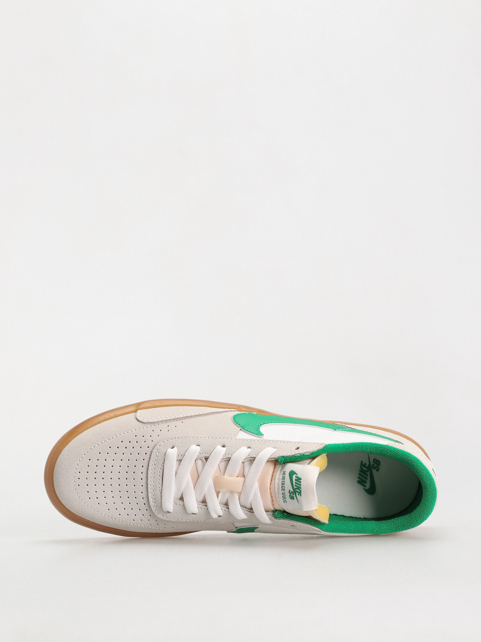 Nike SB Heritage Vulc Cipők (summit white/lucky green white)