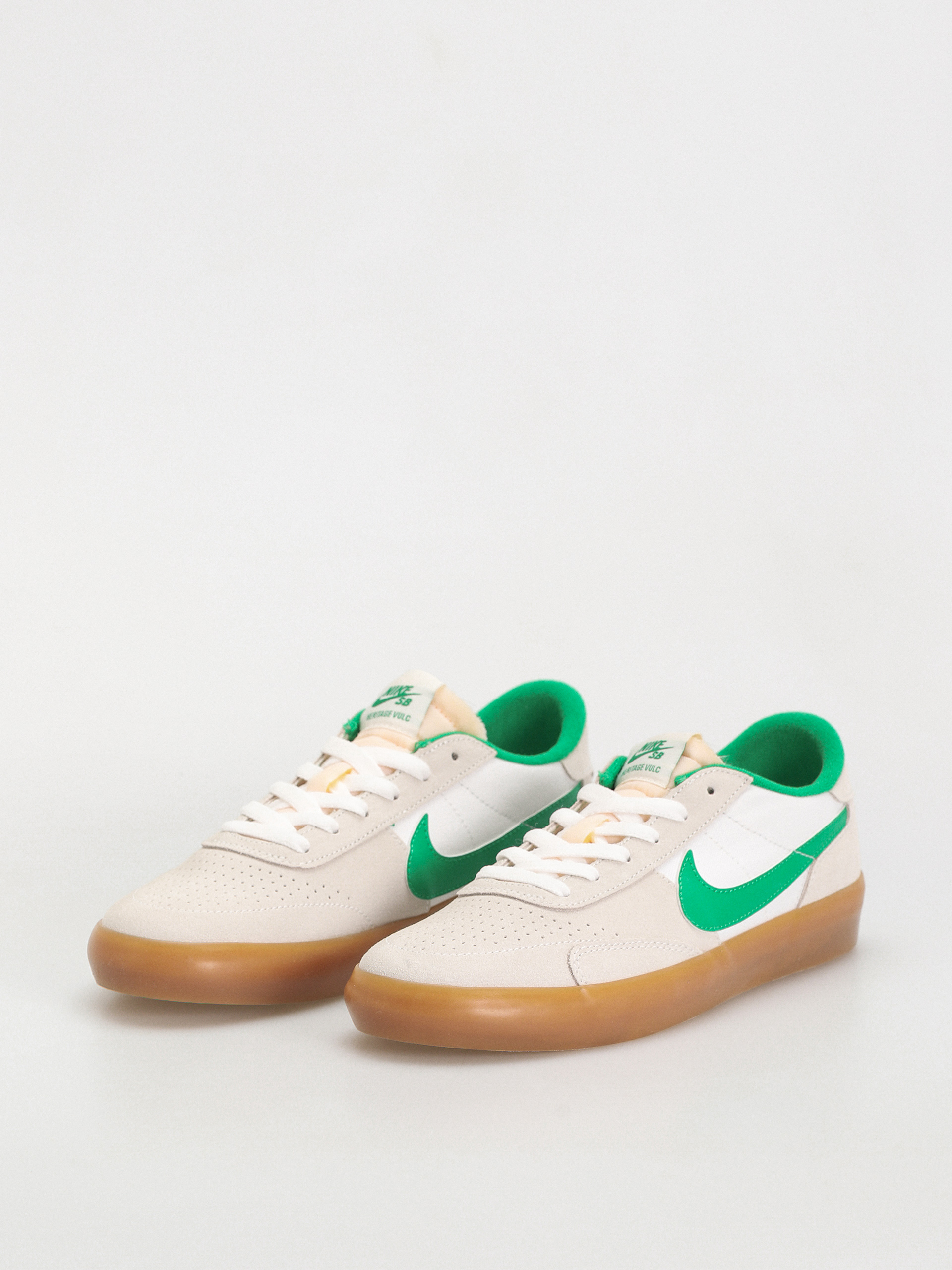 Nike SB Heritage Vulc Cipők (summit white/lucky green white)