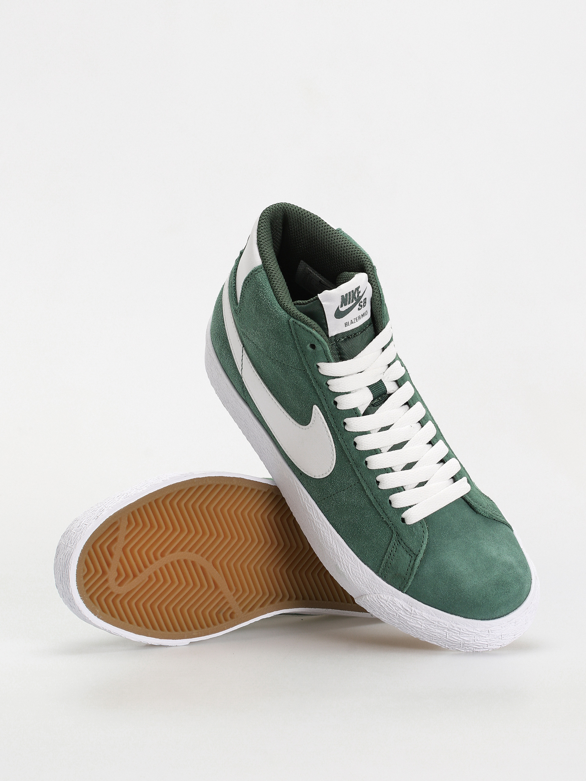 Nike SB Zoom Blazer Mid Cipők (fir/white fir white)