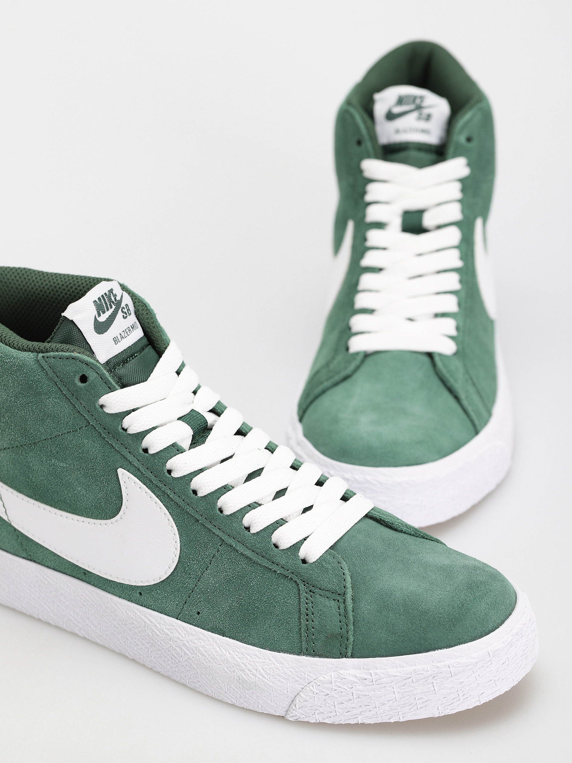Nike SB Zoom Blazer Mid Cipők (fir/white fir white)