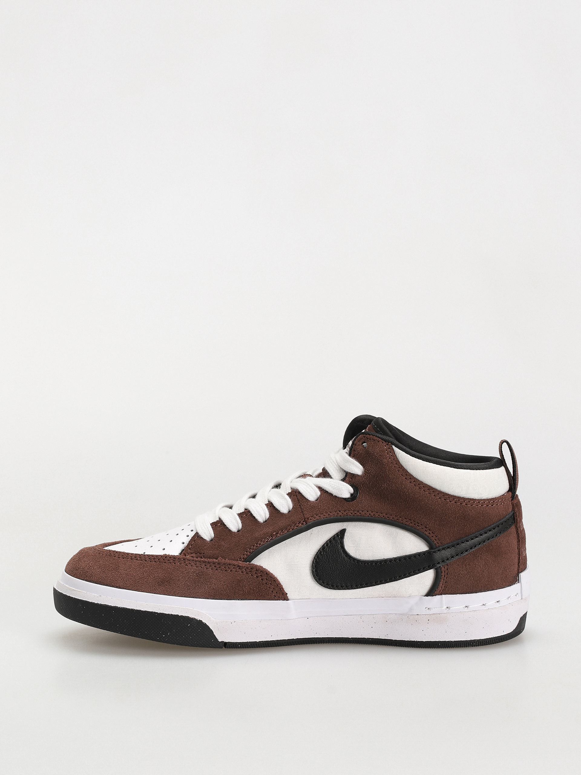 Nike SB React Leo Cipők (lt chocolate/black white black)