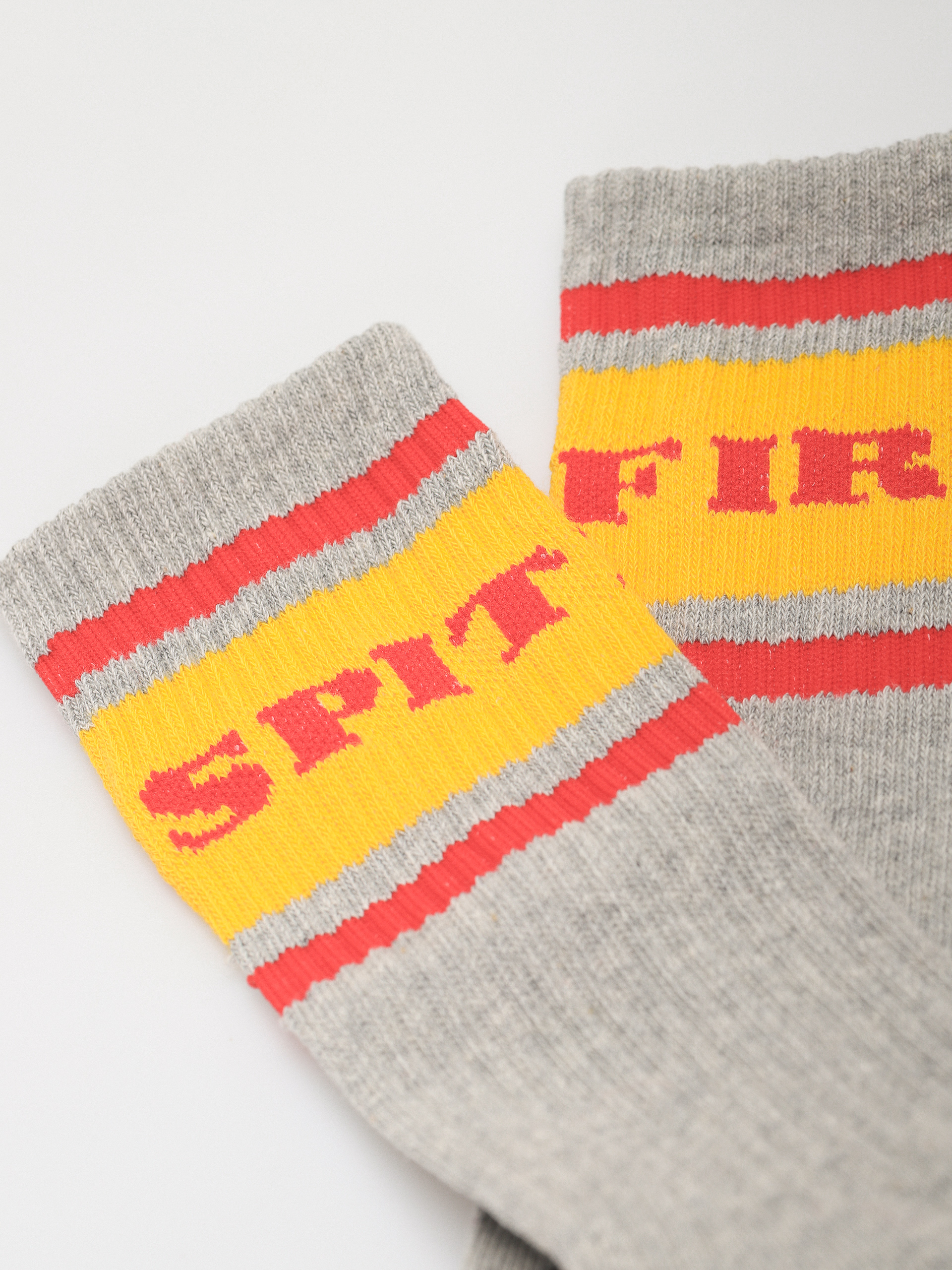 Spitfire Classic 87 Bighead Zokni (heather/red/yellow)