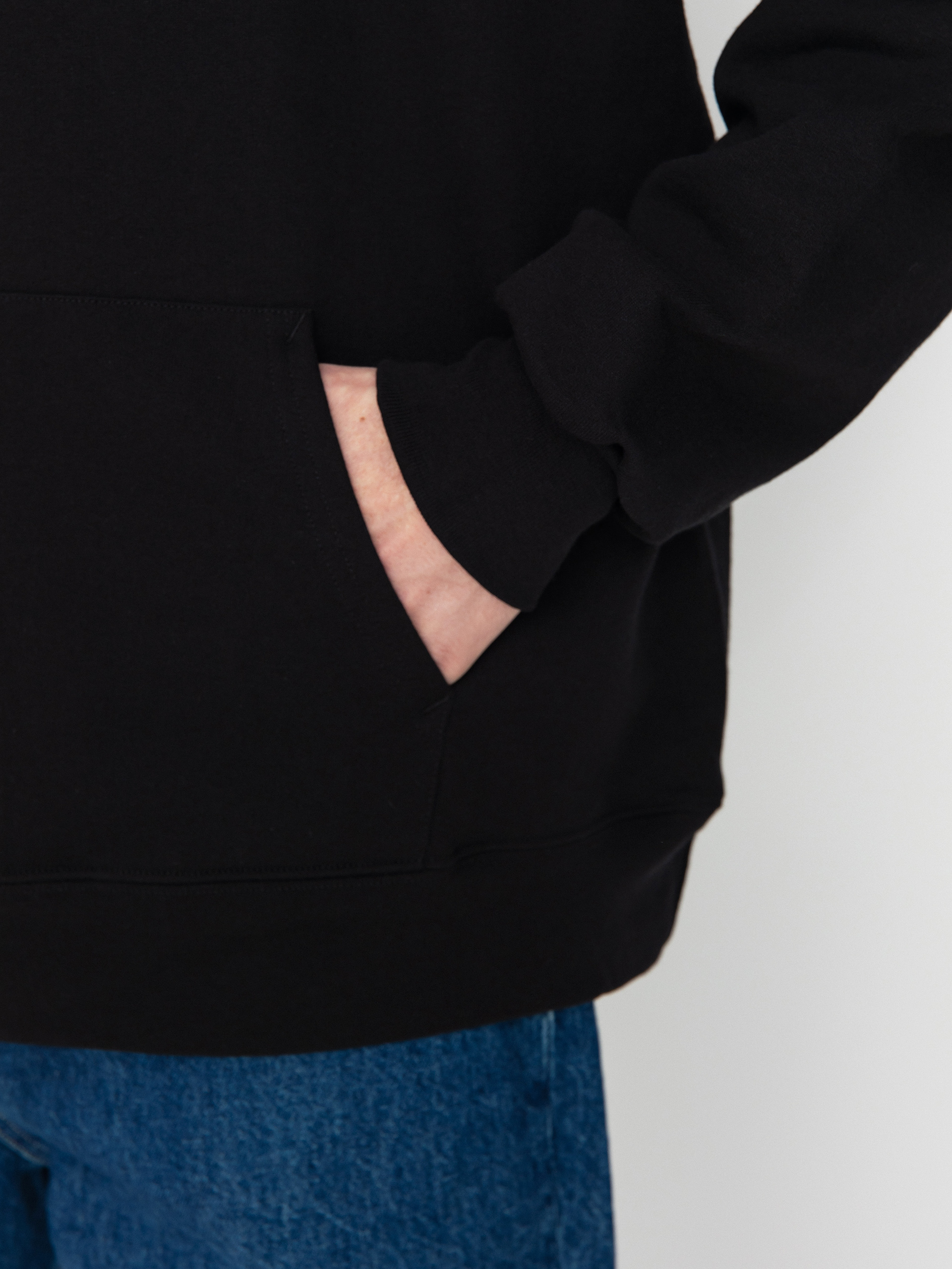 Thrasher Little HD Kapucnis pulóver (black)