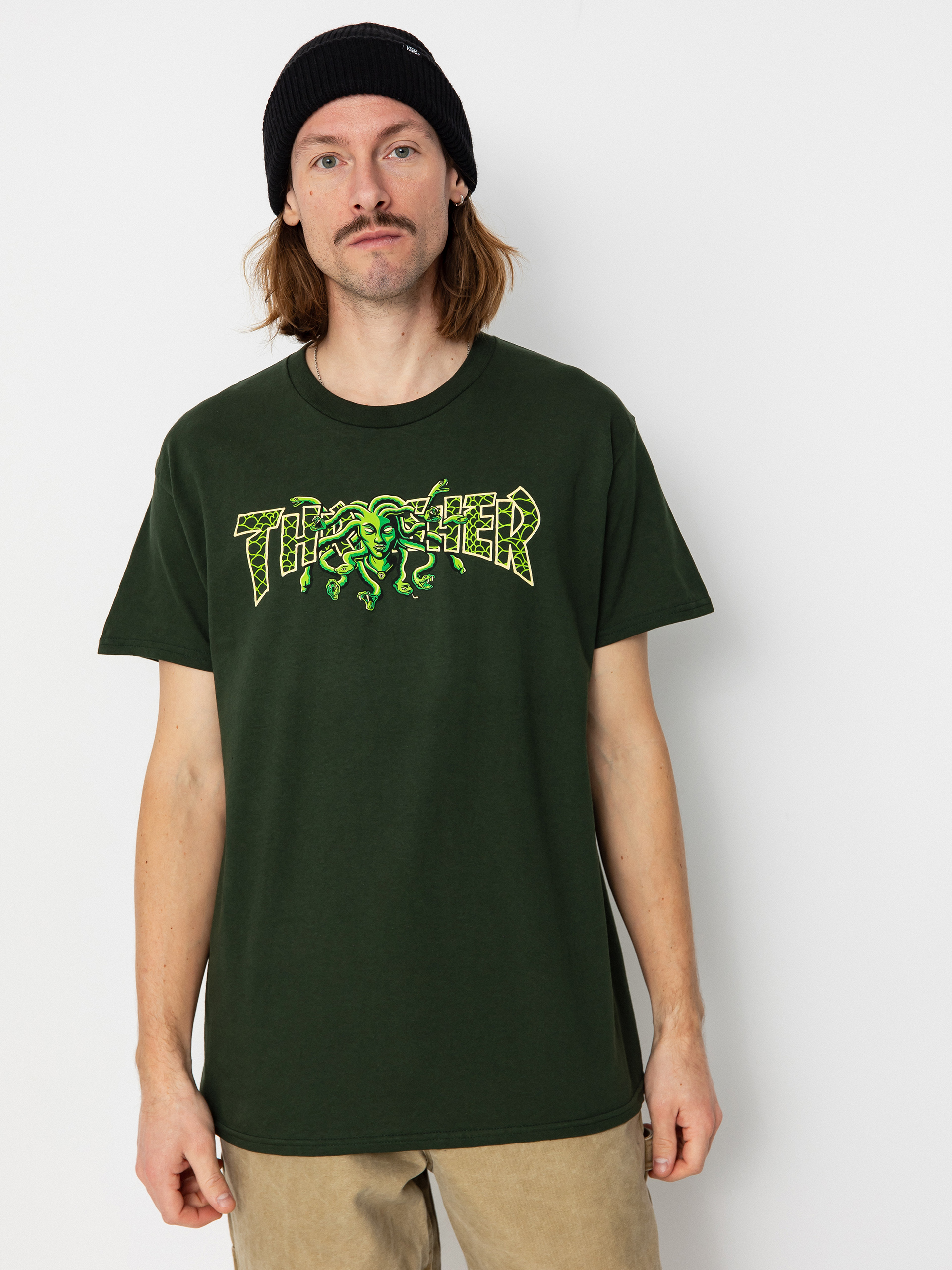 Thrasher Medusa Póló (forest green)