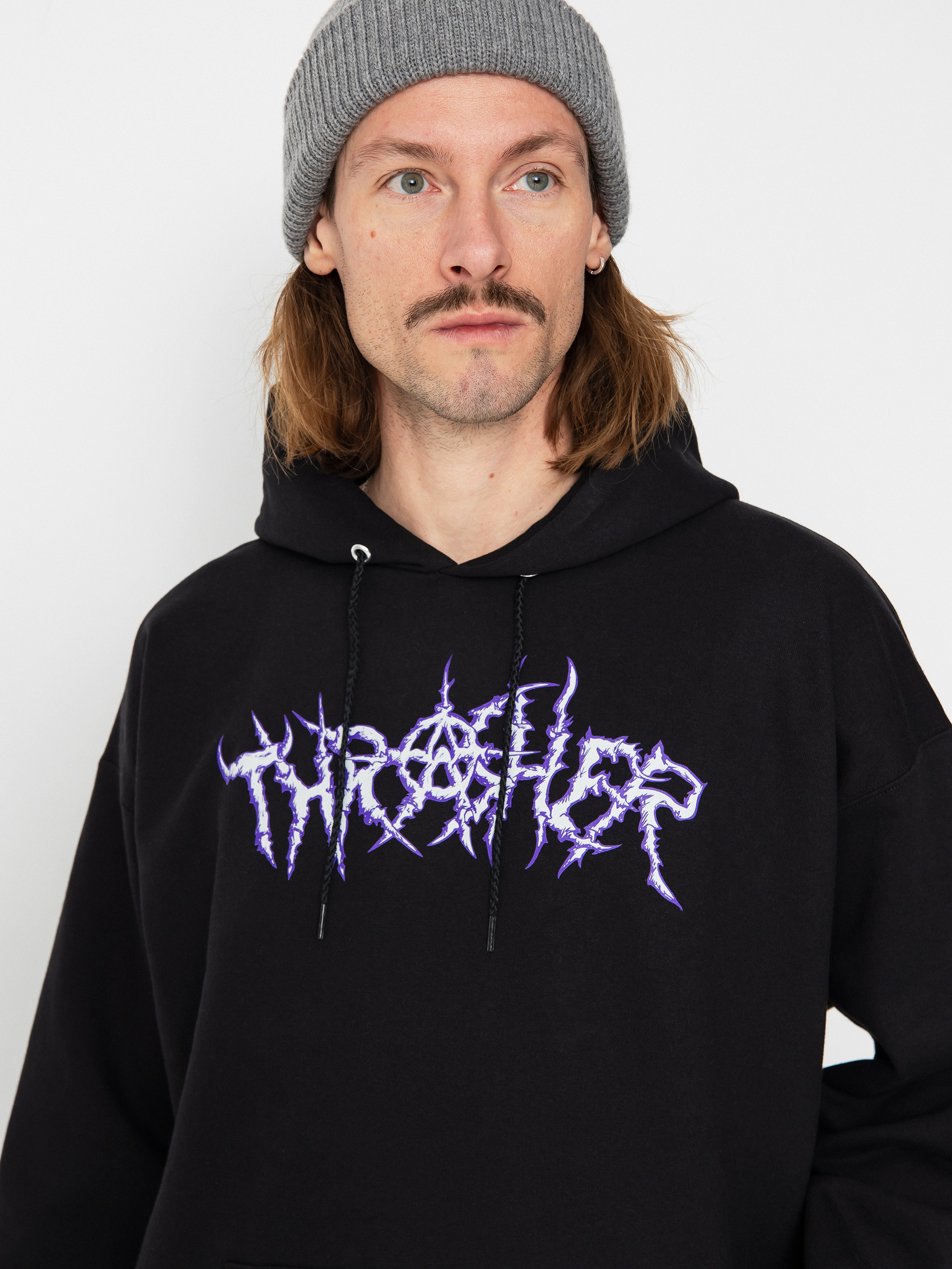 Thrasher Thorns HD Kapucnis pulóver (black)
