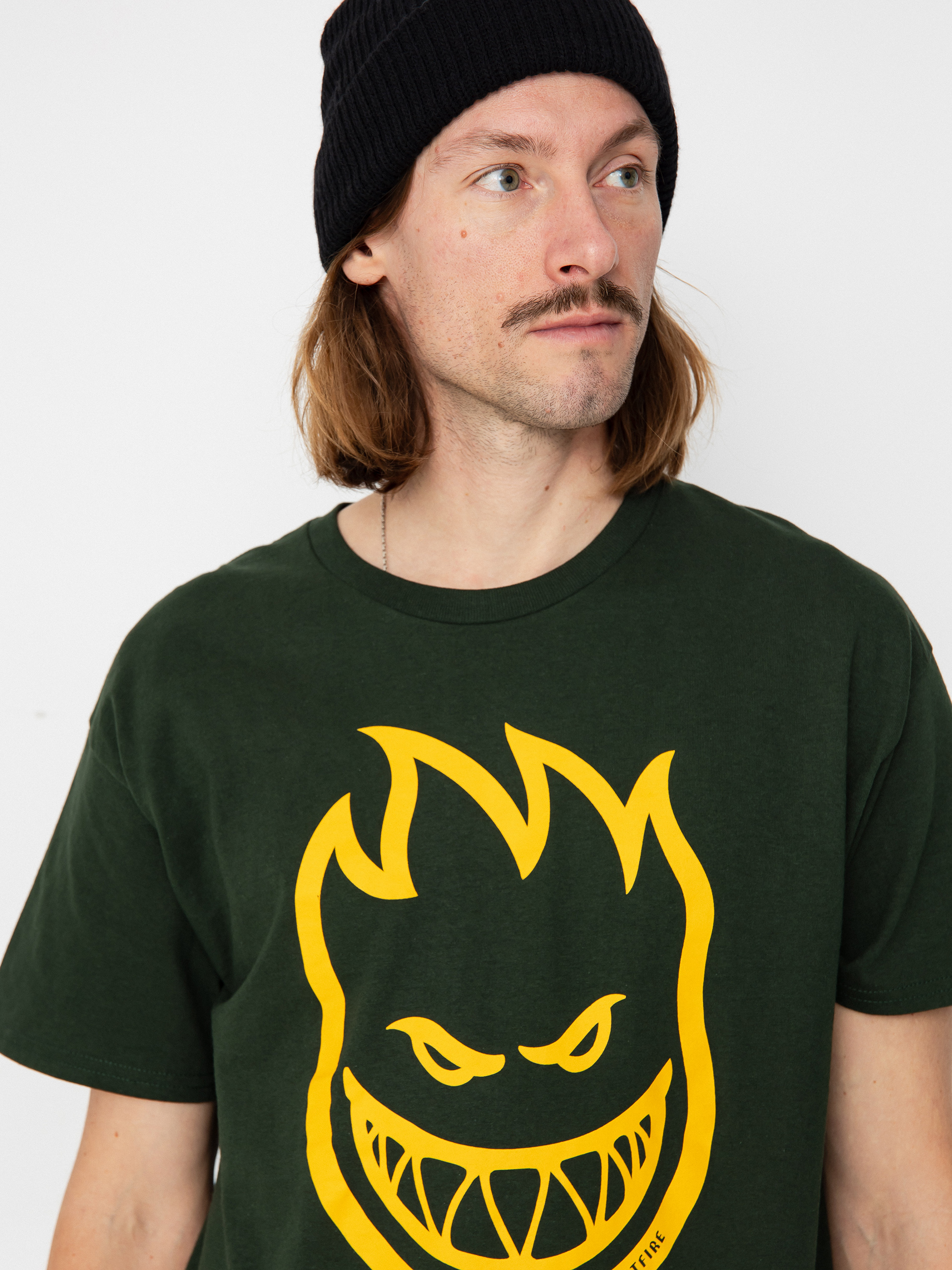 Spitfire Bighead Póló (forest green/gold)
