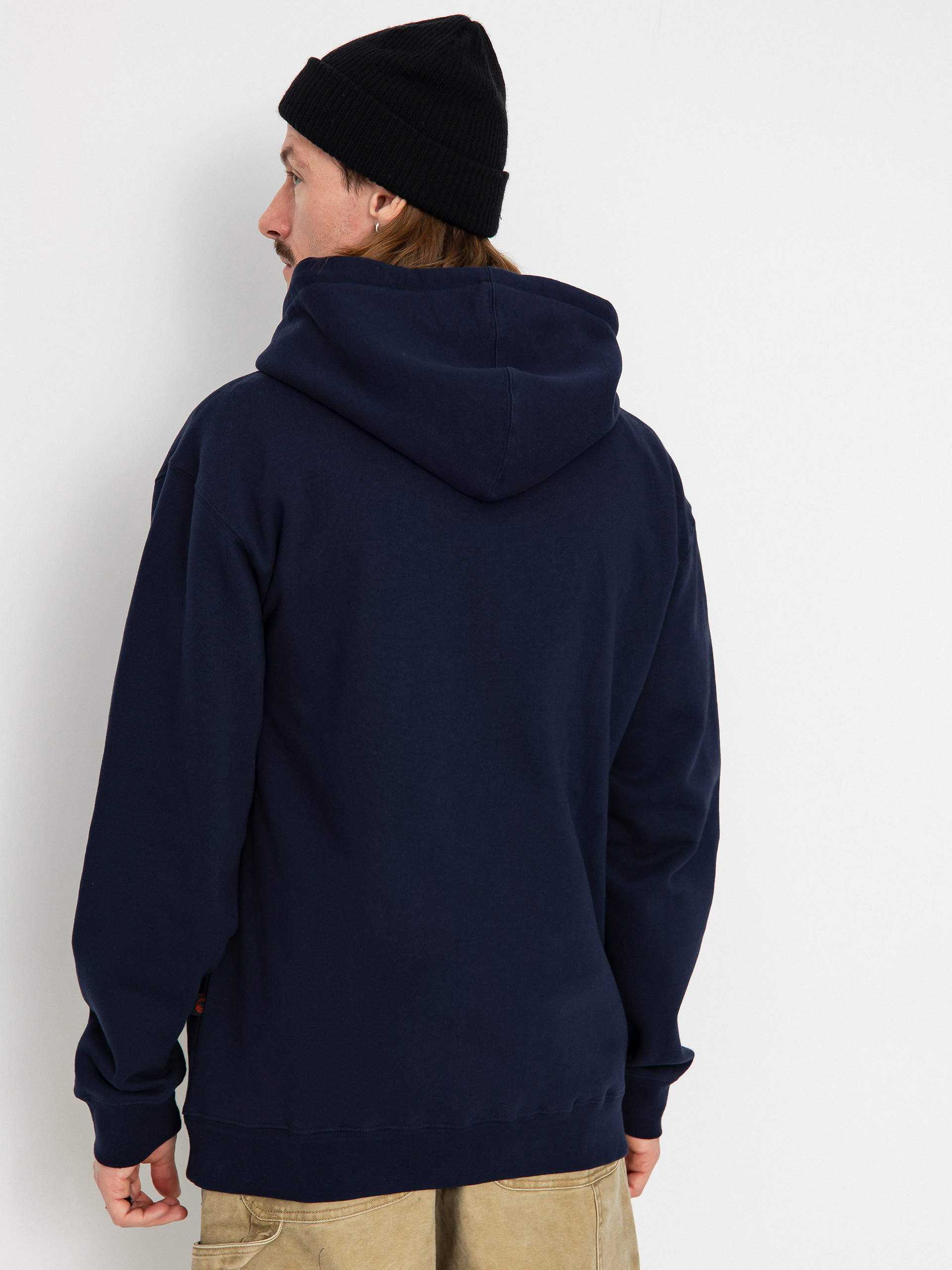 Spitfire Old E Emb ZHD Kapucnis pulóver (navy)