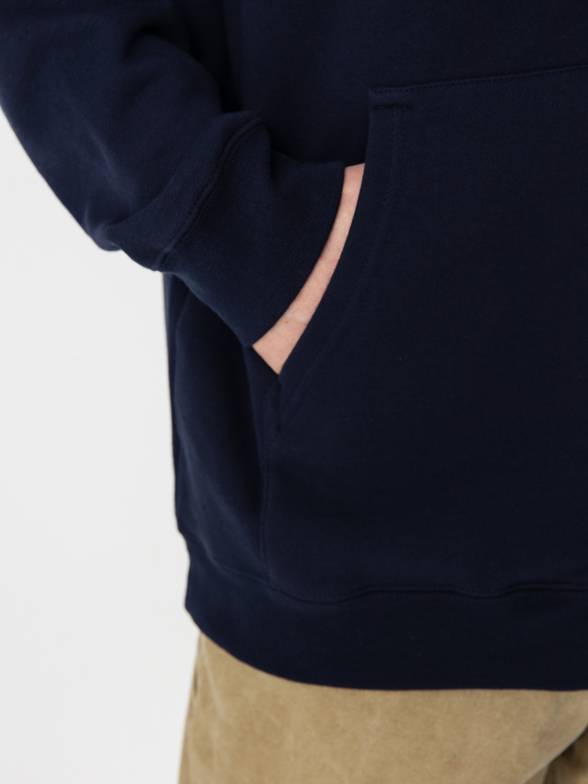 Spitfire Old E Emb ZHD Kapucnis pulóver (navy)