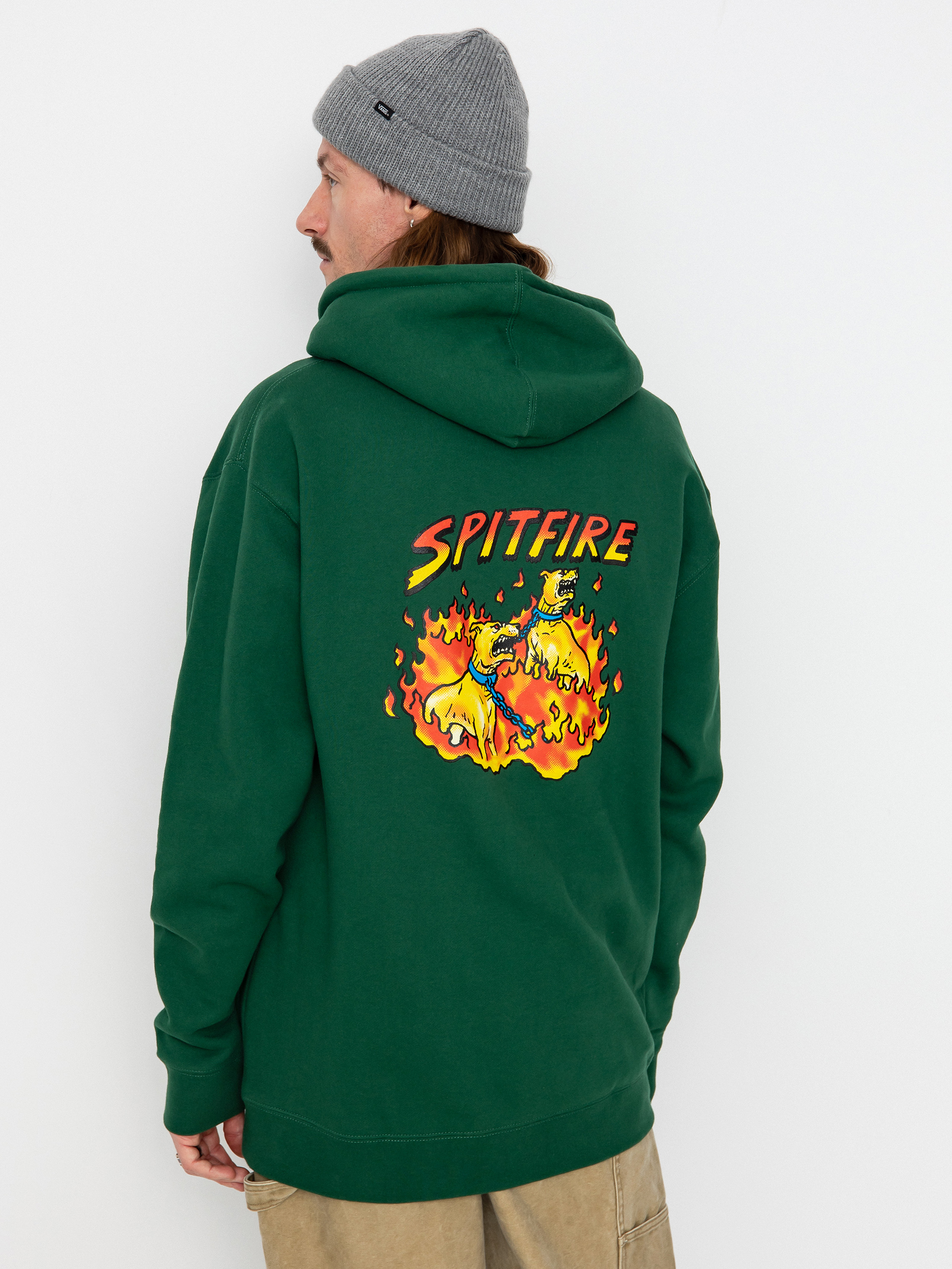 Spitfire Hell Hounds II HD Kapucnis pulóver (dark green)