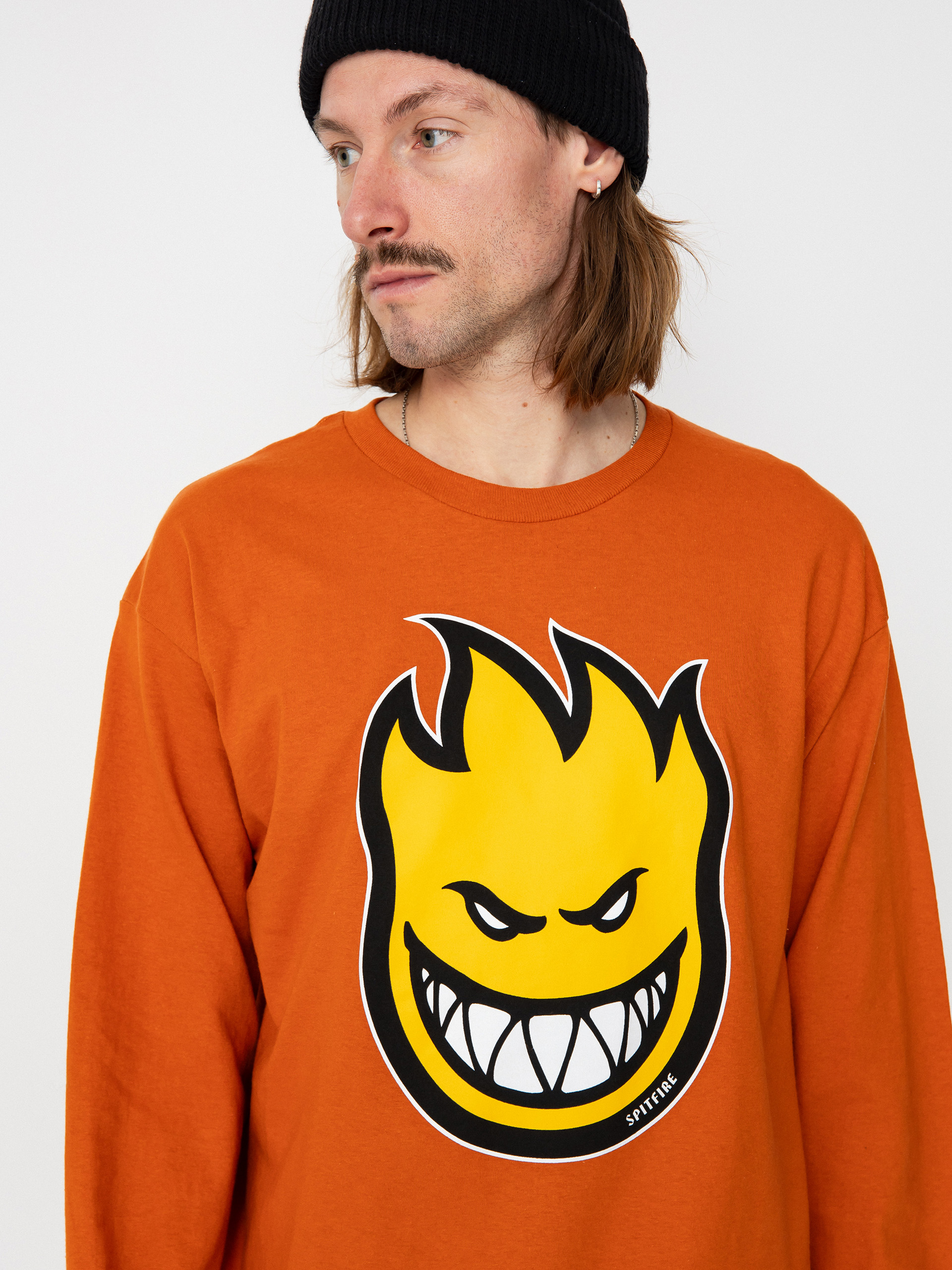 Spitfire Big Head Fill T Hosszú ujjú felső (orange/gold)