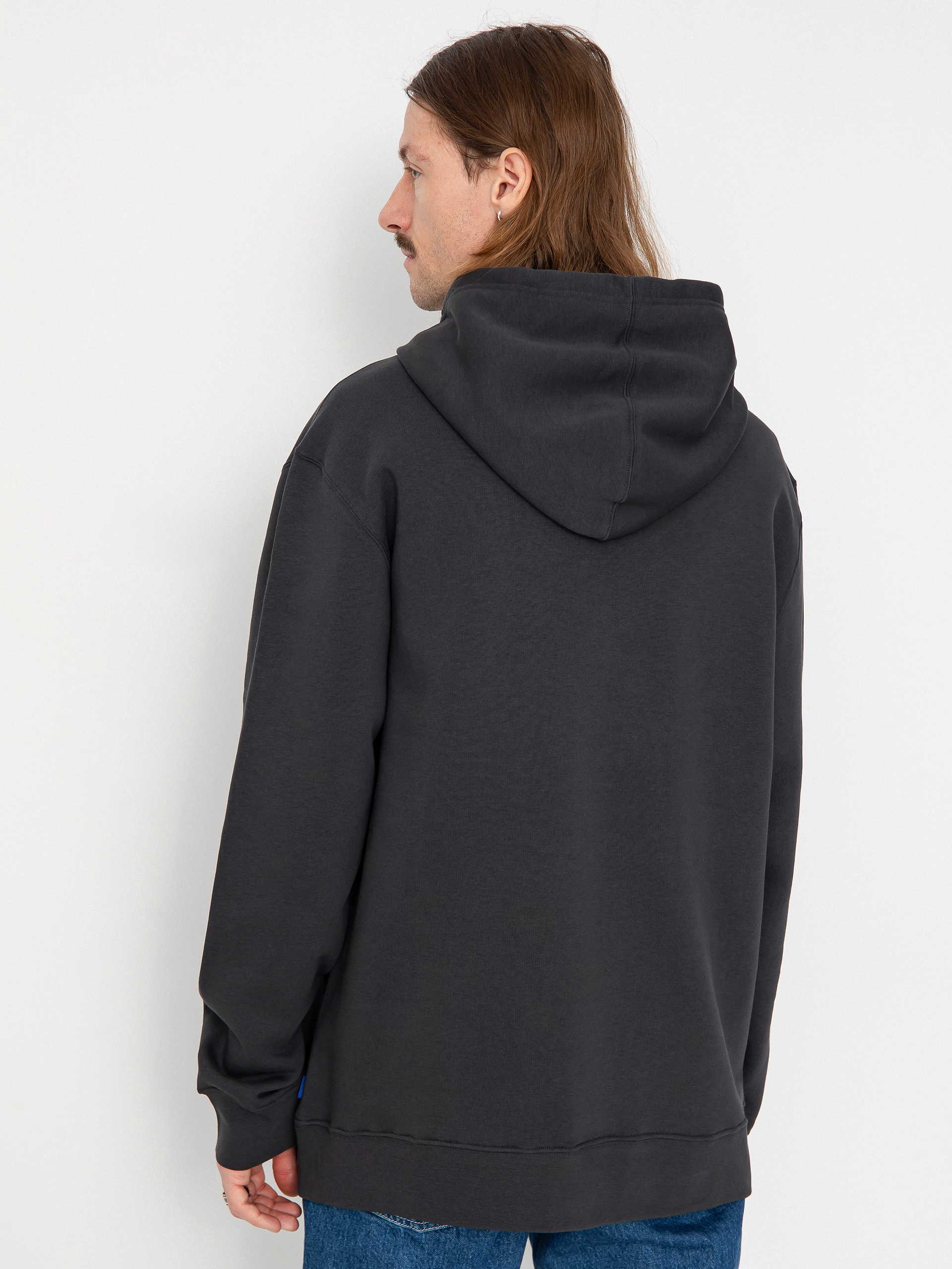 Kapucnis pulóver Burton Mountain HD (true black)