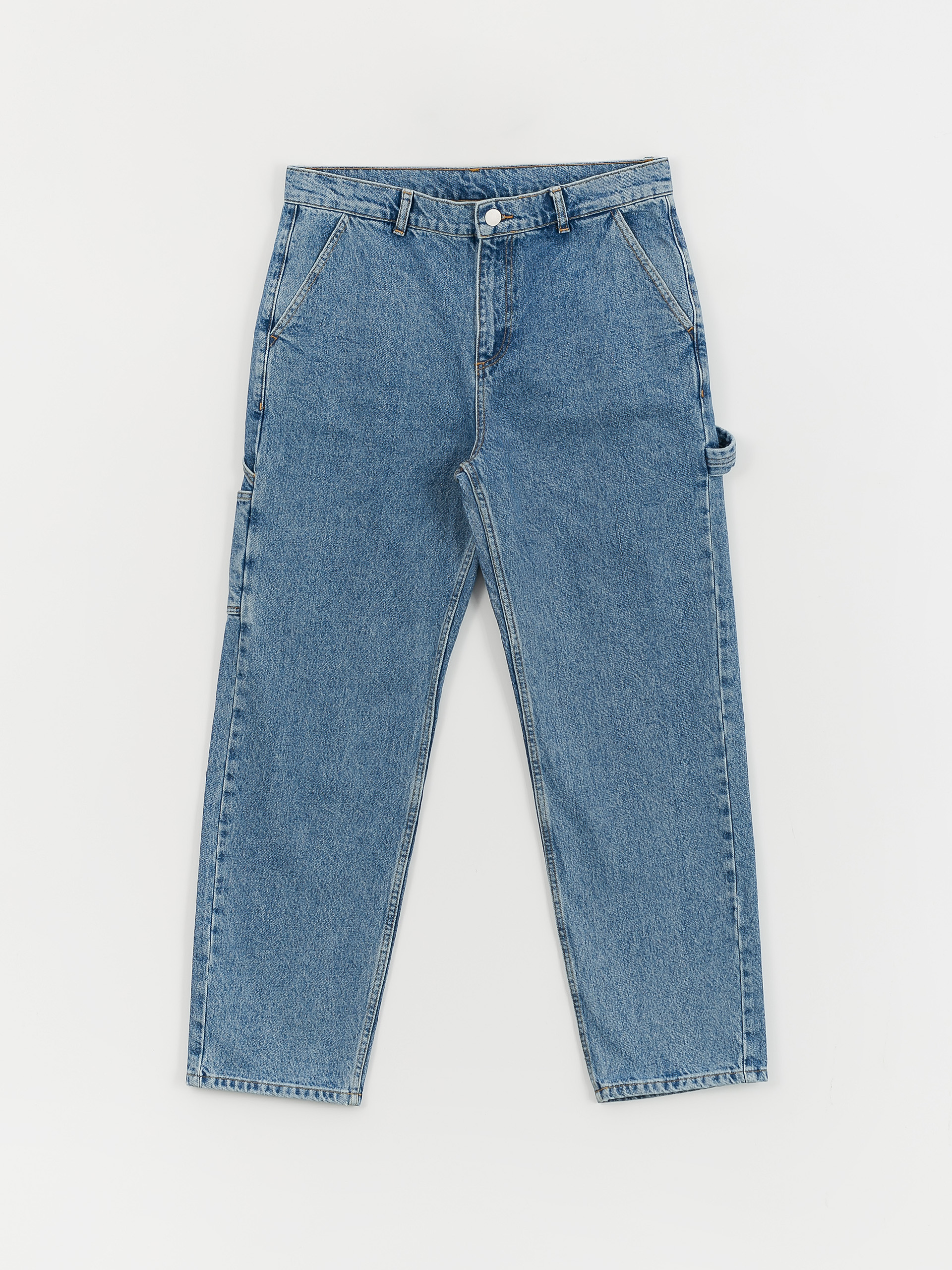 The National Skateboard Co Boreray Carpenter Jeans Kisnadrág (washed blue)