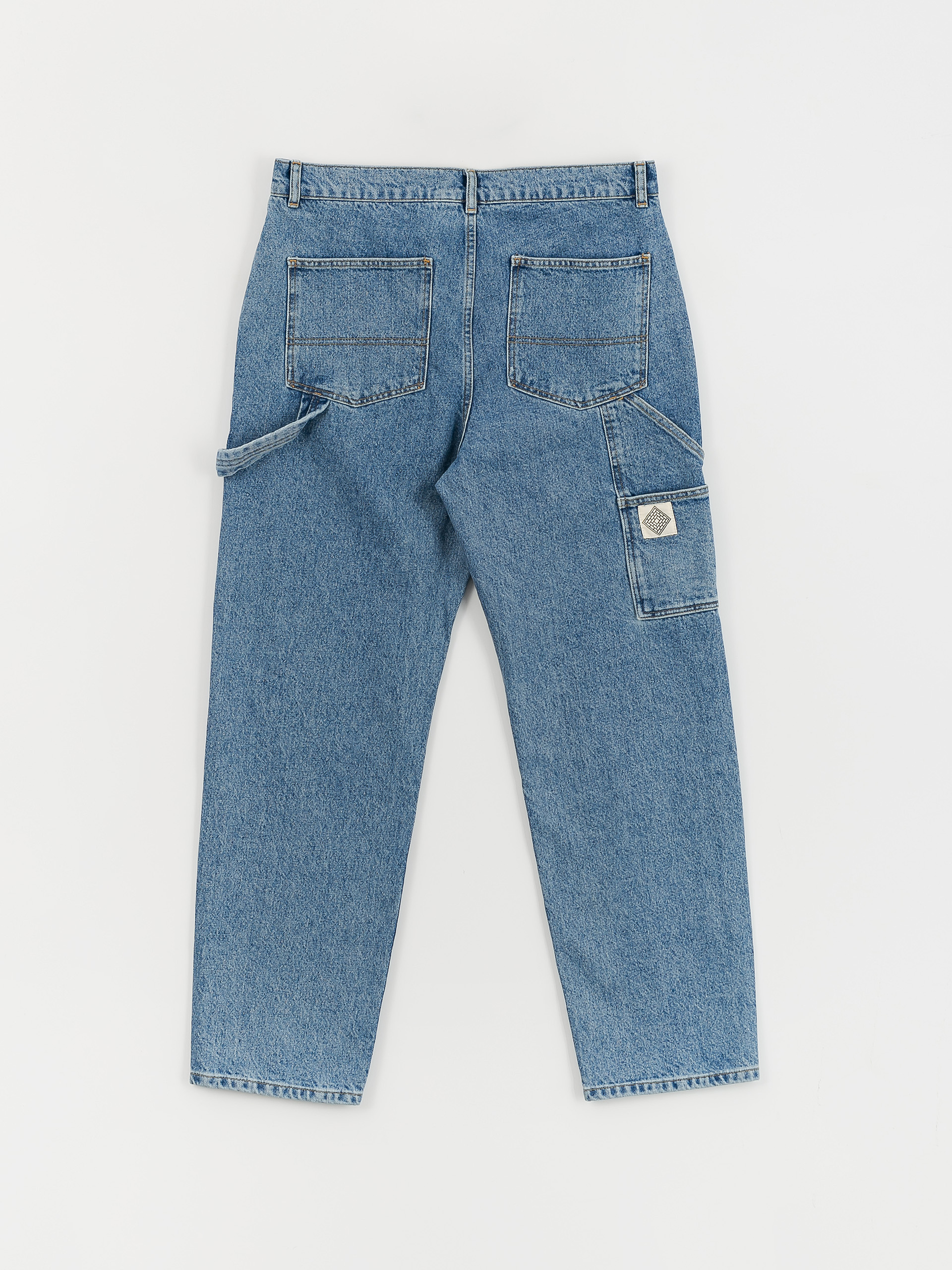 The National Skateboard Co Boreray Carpenter Jeans Kisnadrág (washed blue)