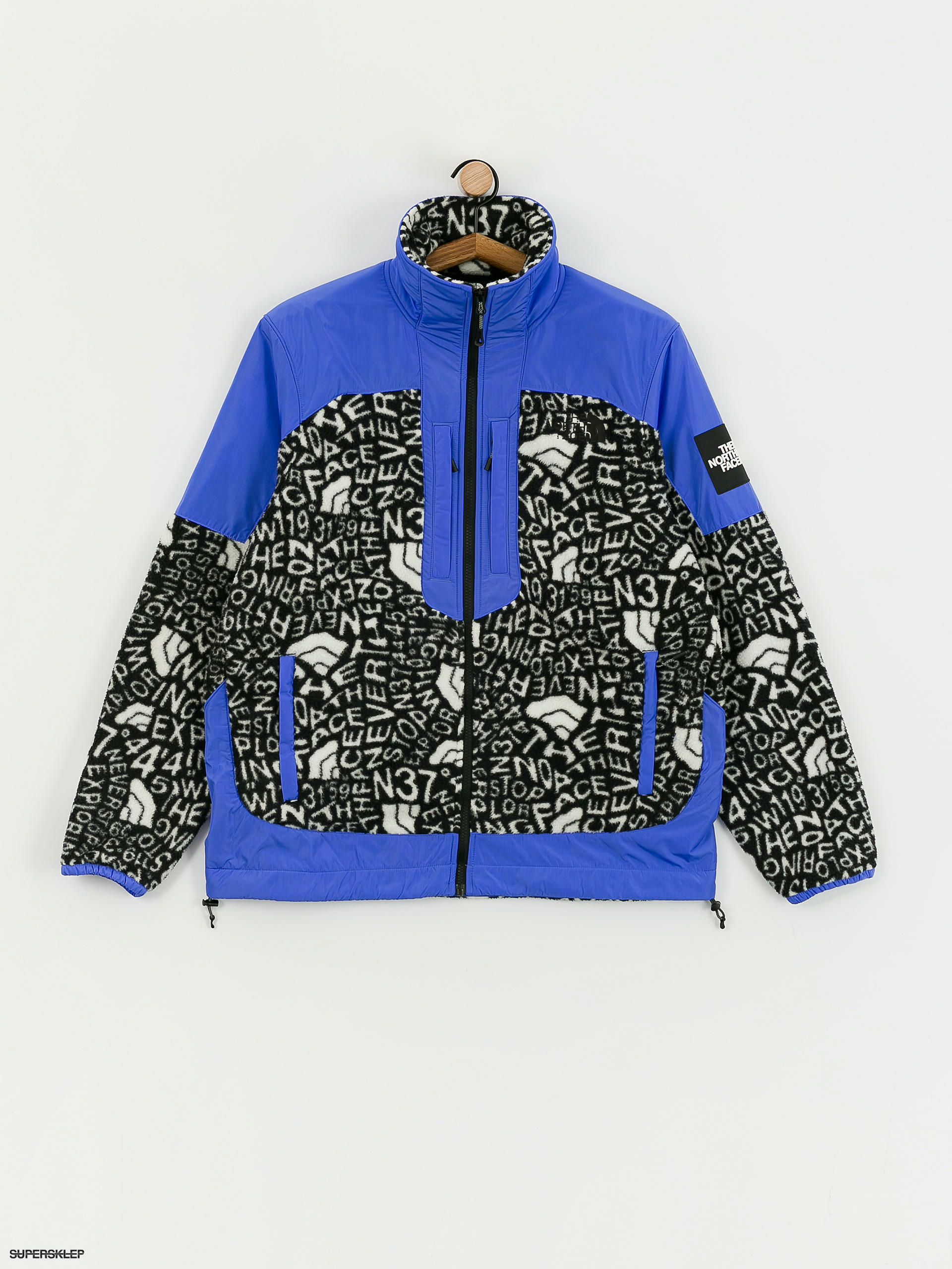 Supreme x north clearance face blue bandana jacket