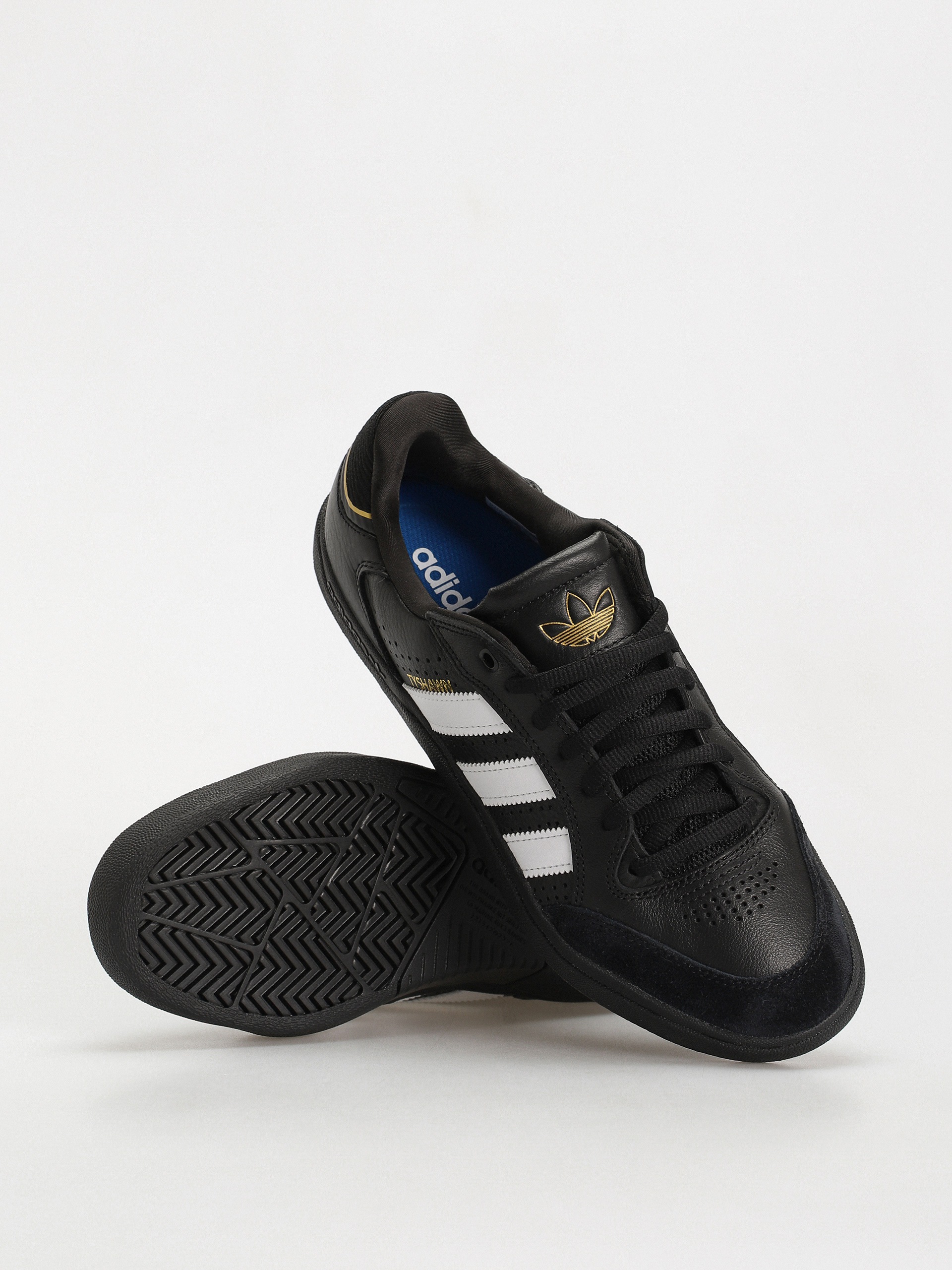 adidas Tyshawn Low Cipők (cblack/ftwwht/goldmt)