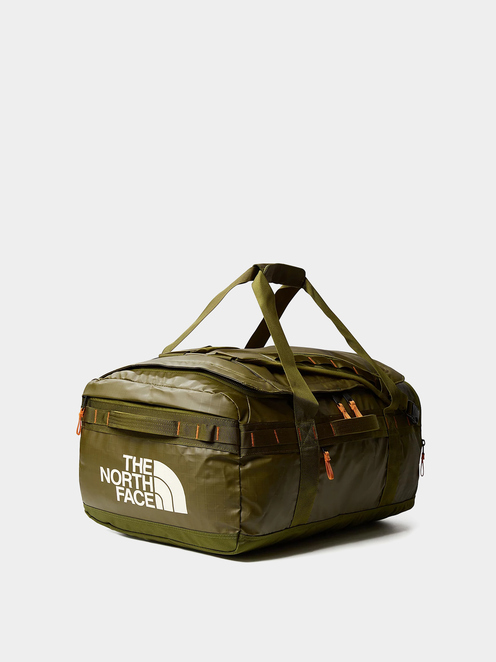 The North Face Base Camp Voyager Duffel 62L Táska (forest olive/desert rus)