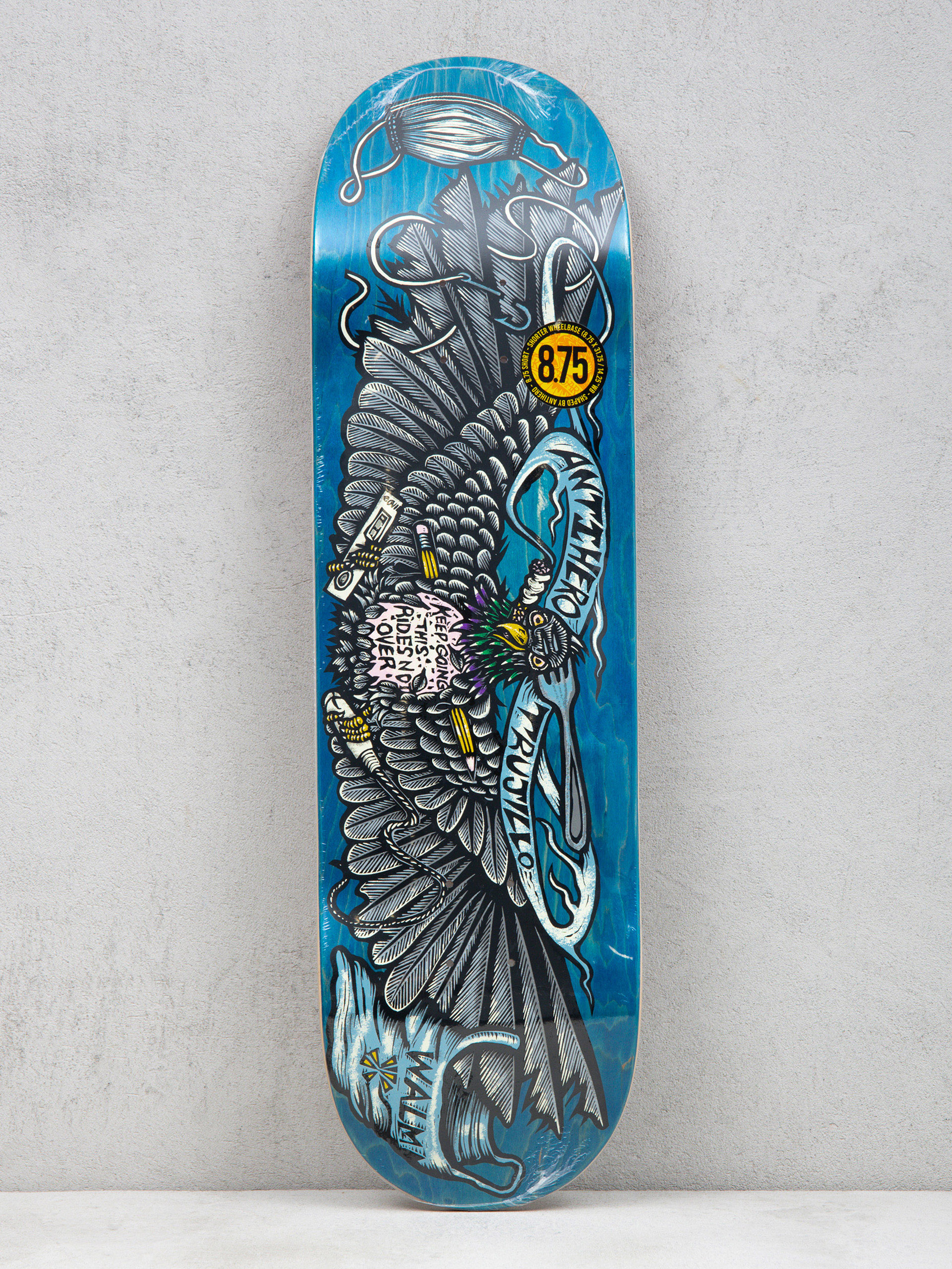 Antihero Trujillo Pigeon Vis Gördeszka lap (blue)