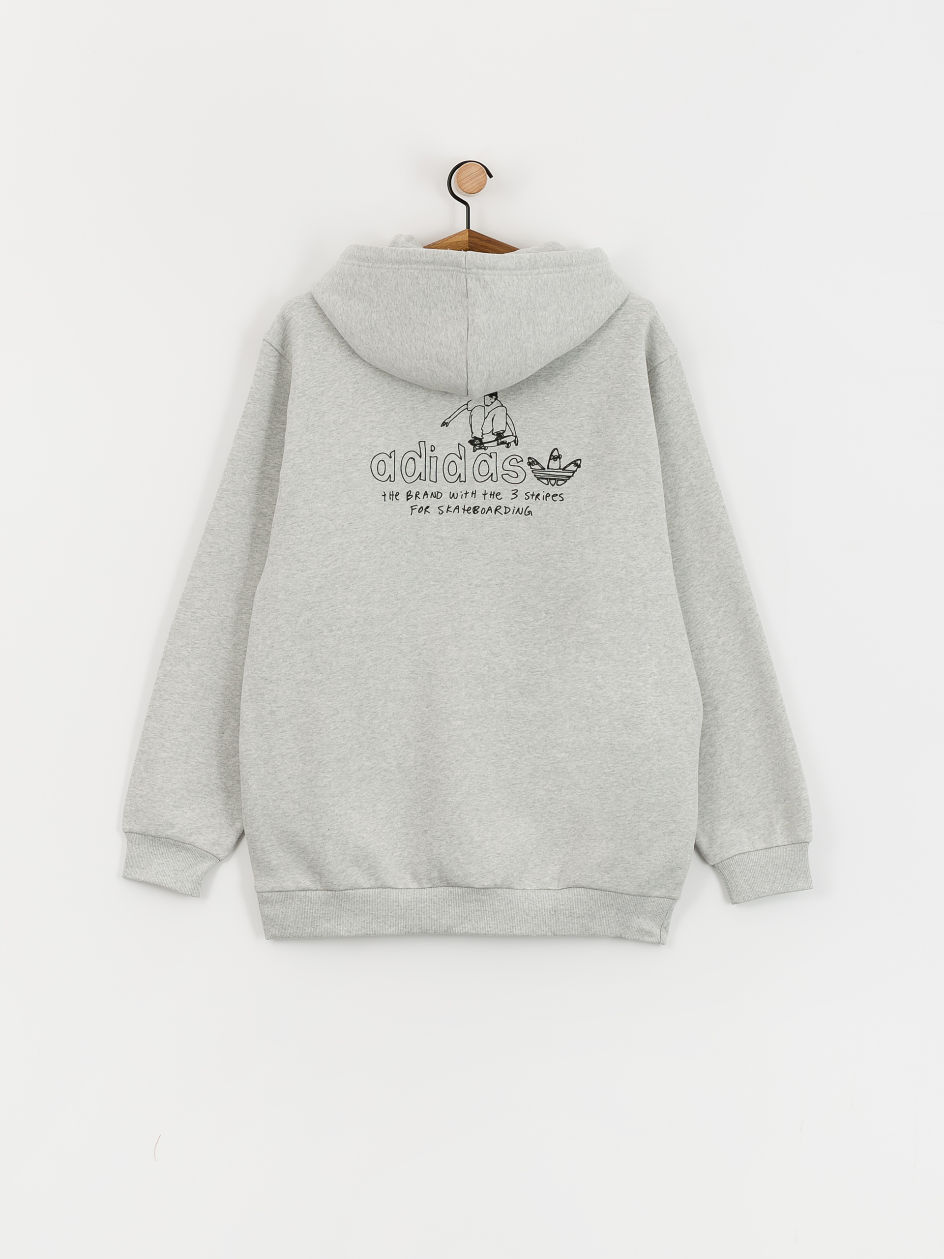 adidas Hjones HD Kapucnis pulóver (lgreyh/black)