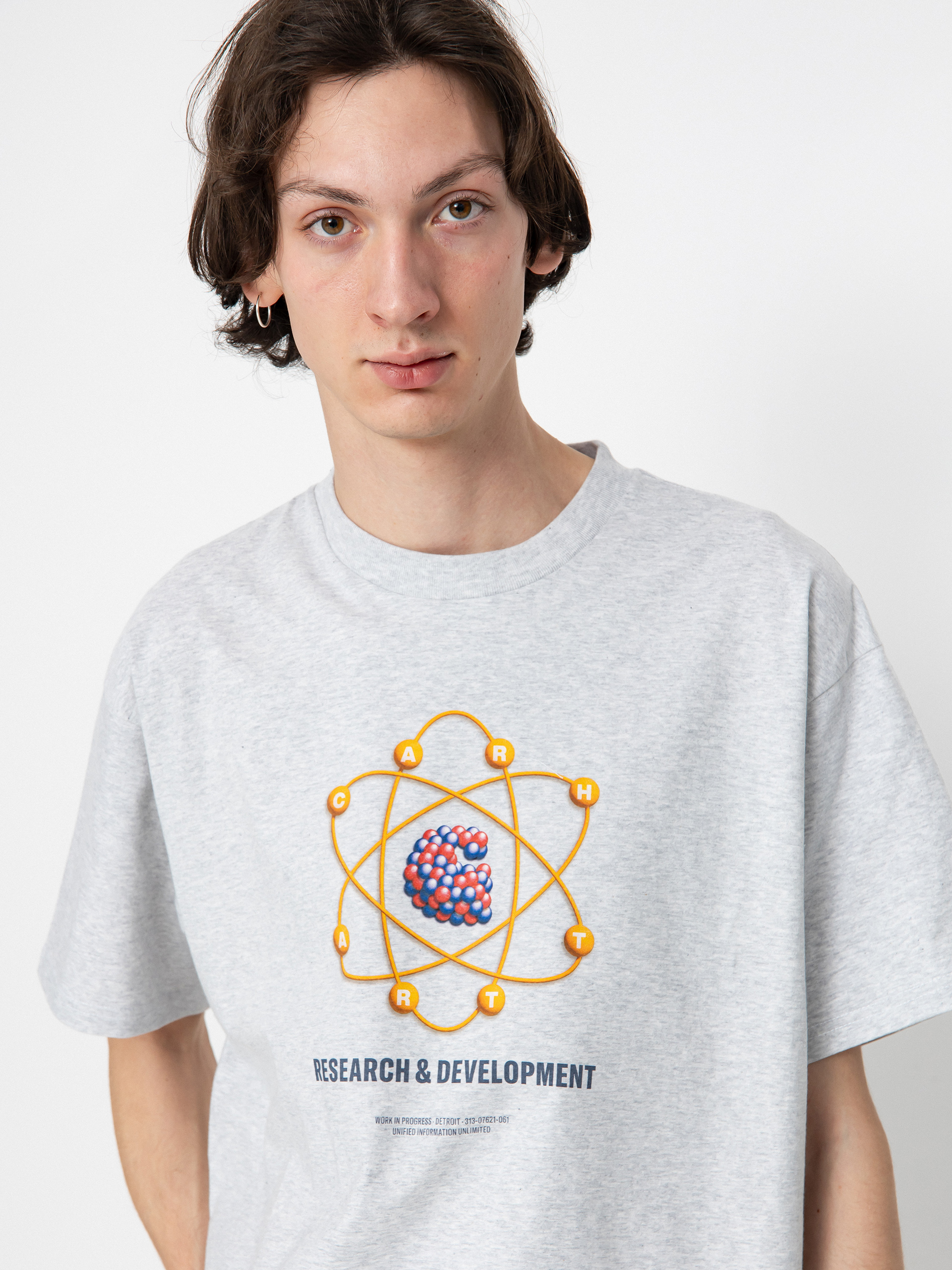 Carhartt WIP R&D Póló (ash heather)