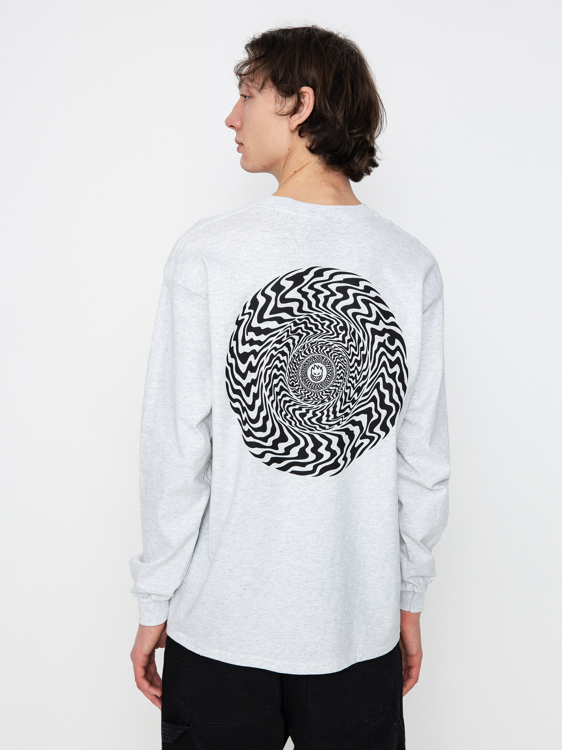 Spitfire Swrld Cls Hosszú ujjú felső (ash/black)