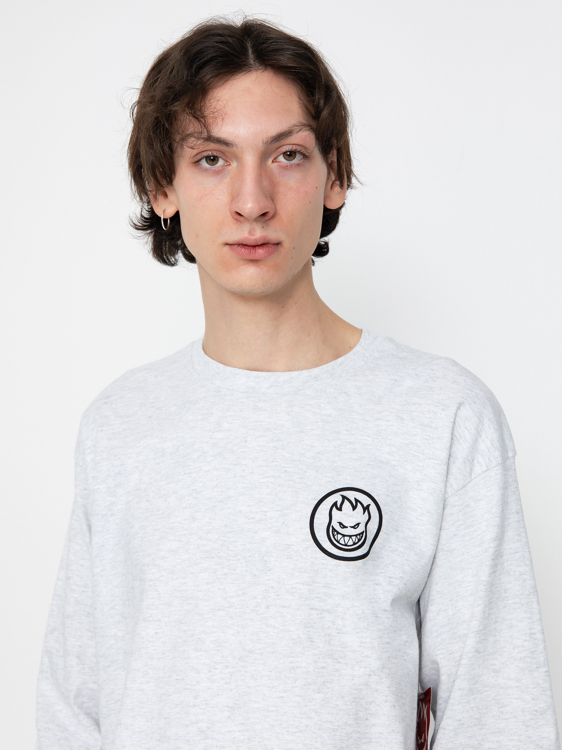 Spitfire Swrld Cls Hosszú ujjú felső (ash/black)