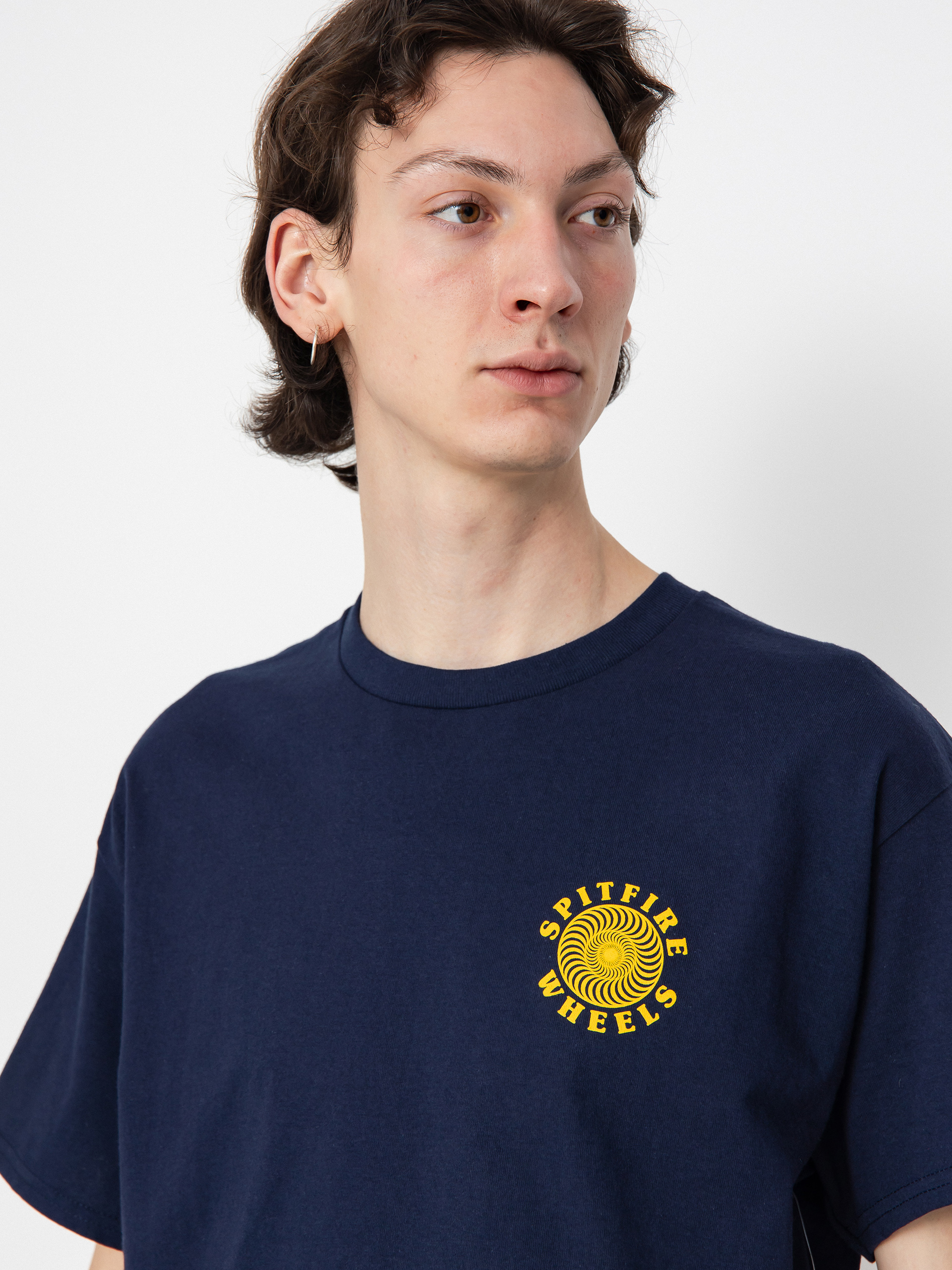 Spitfire Og Classic Póló (navy/gold)