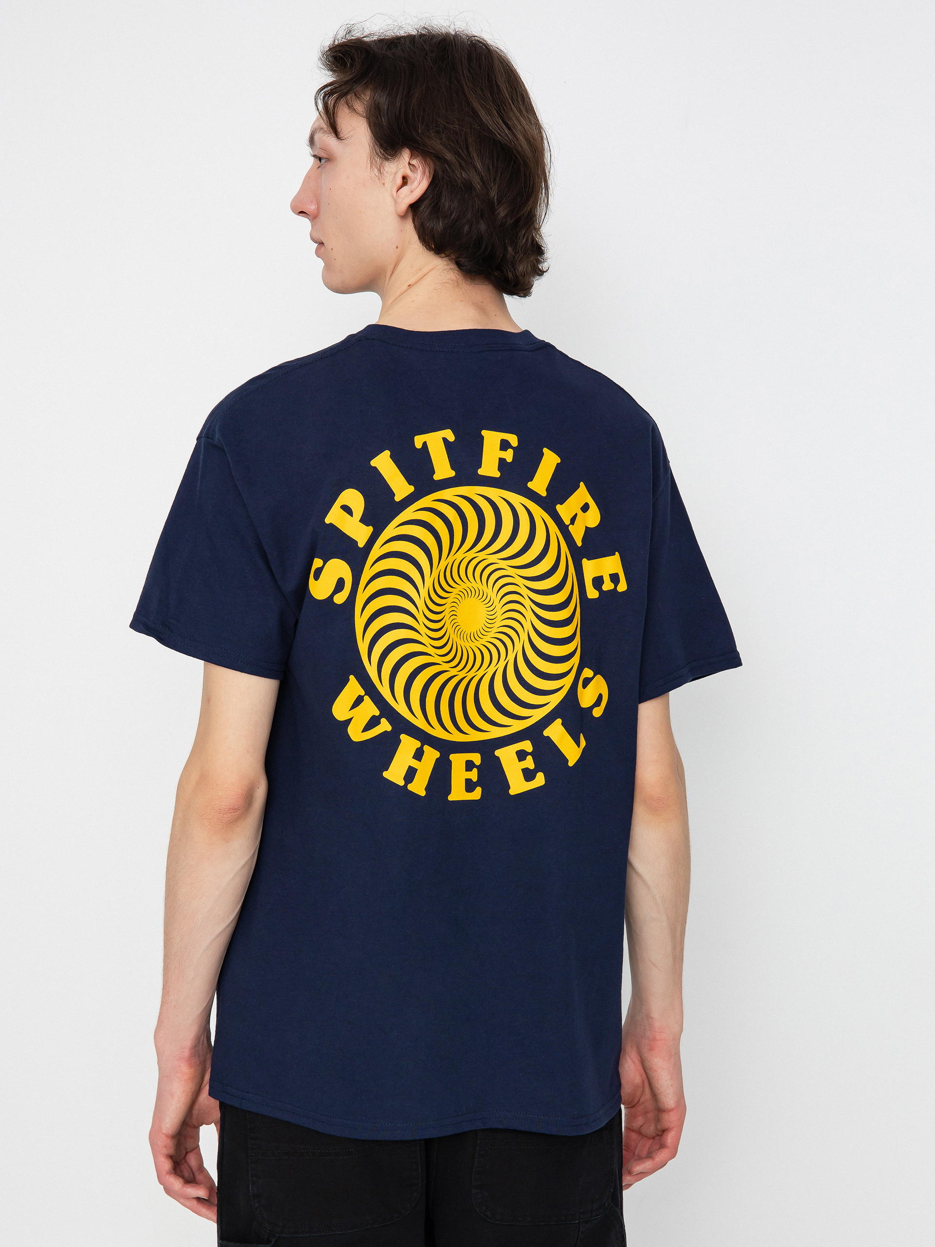 Spitfire Og Classic Póló (navy/gold)