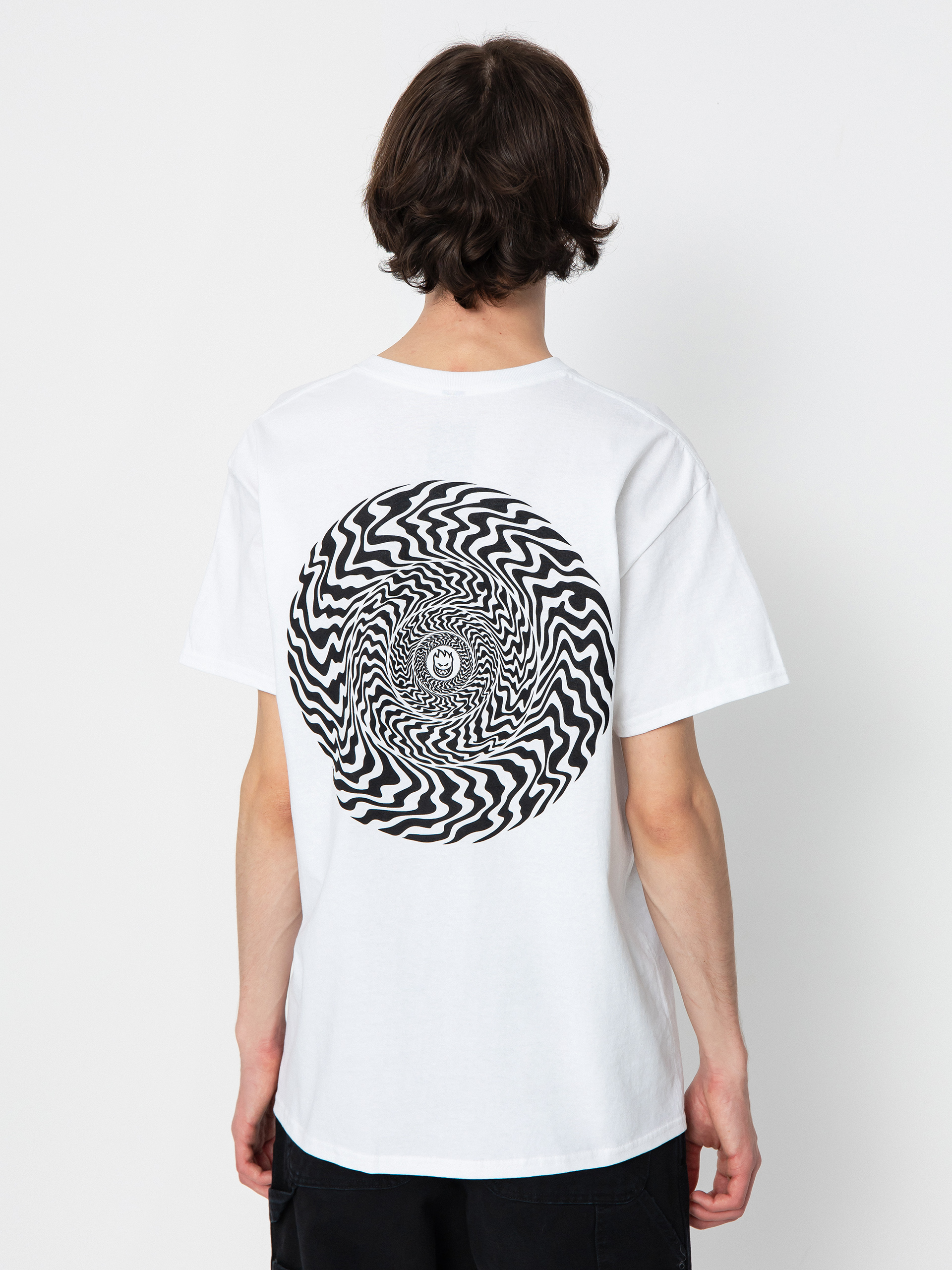 Spitfire Pocket Swrld Classic Póló (white/black)