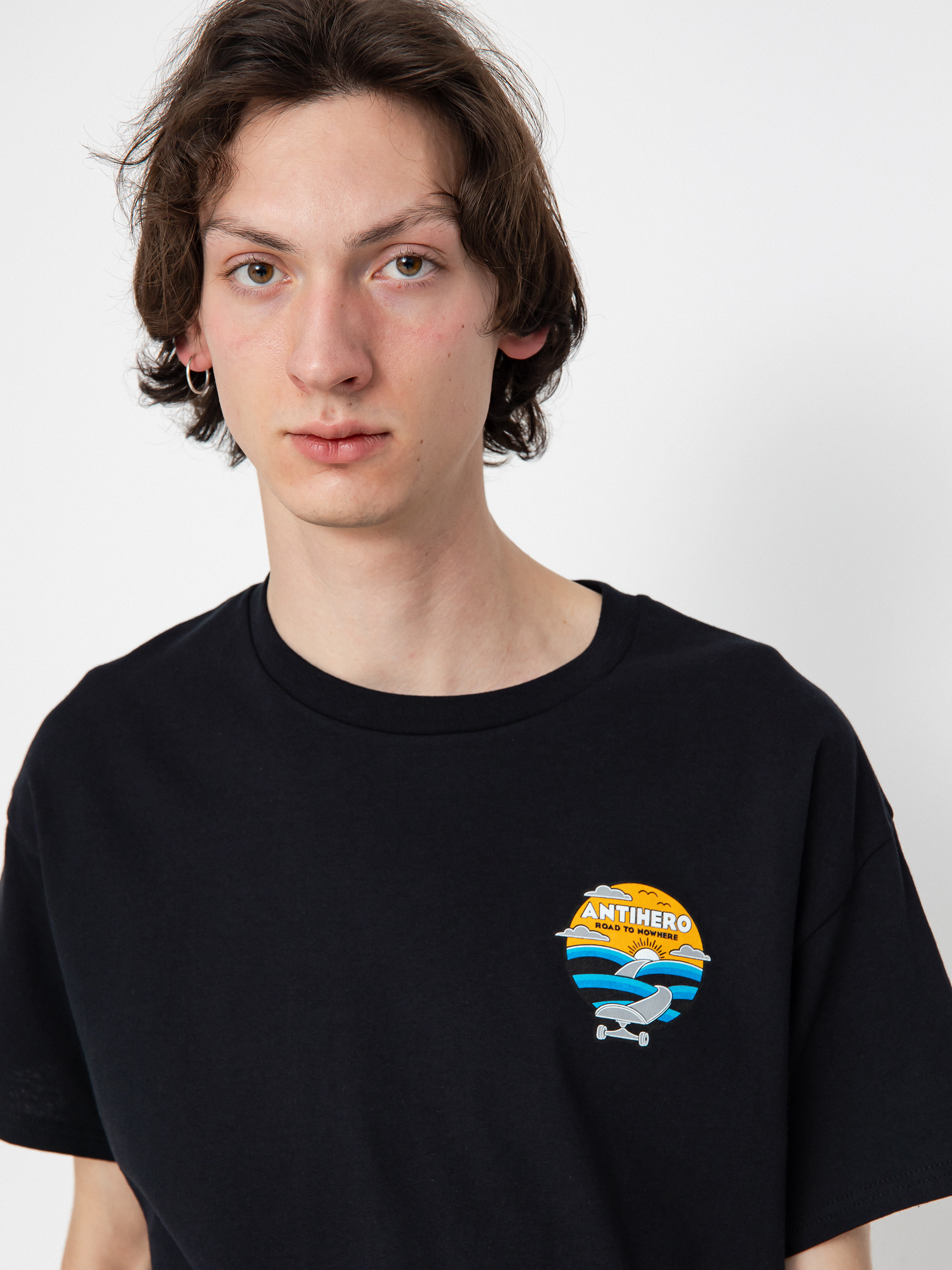 Antihero Road To Nowhere Póló (black/multi)
