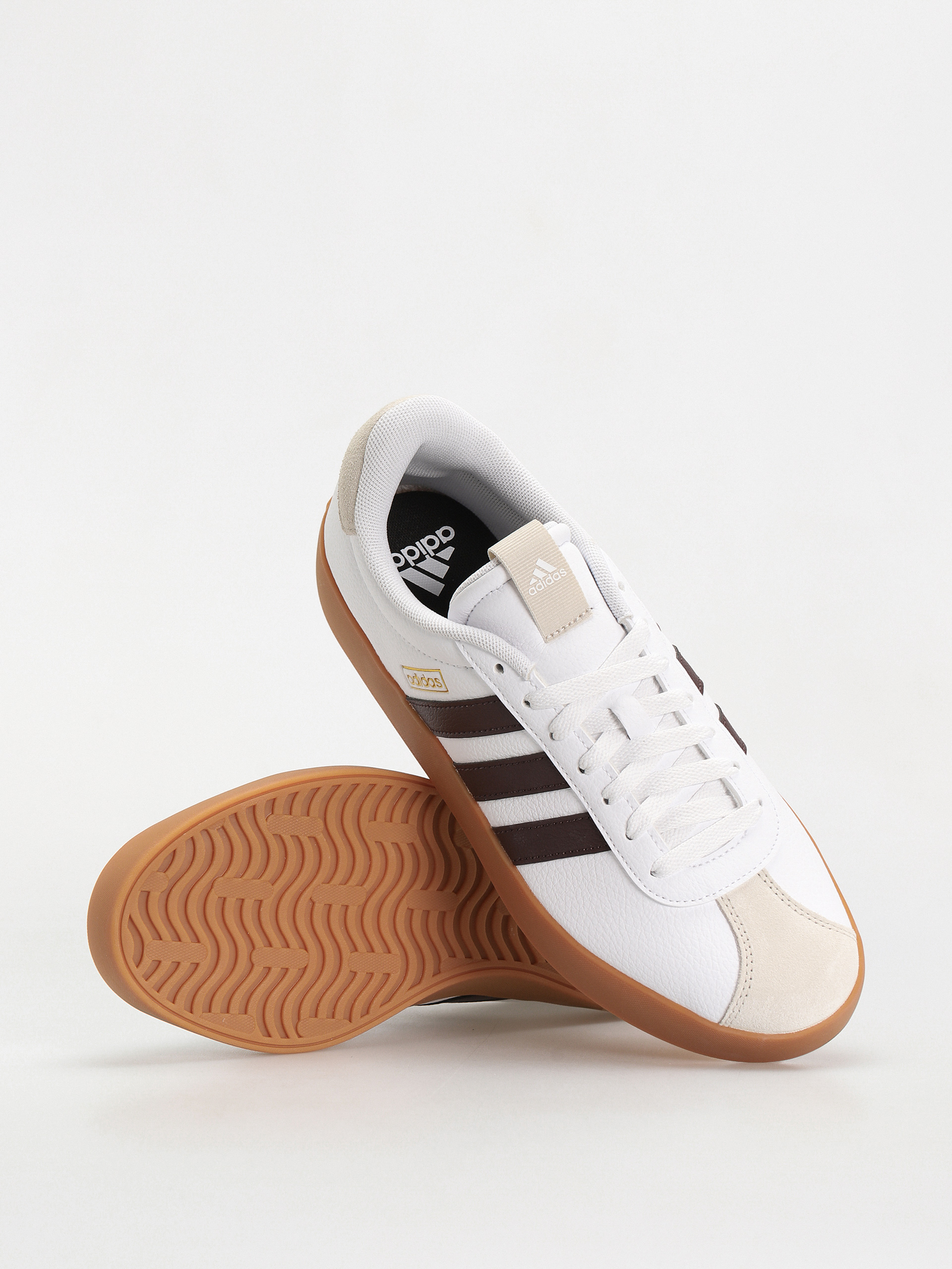 adidas VL Court 3.0 Cipők (ftwwht/shabrn/alumin)
