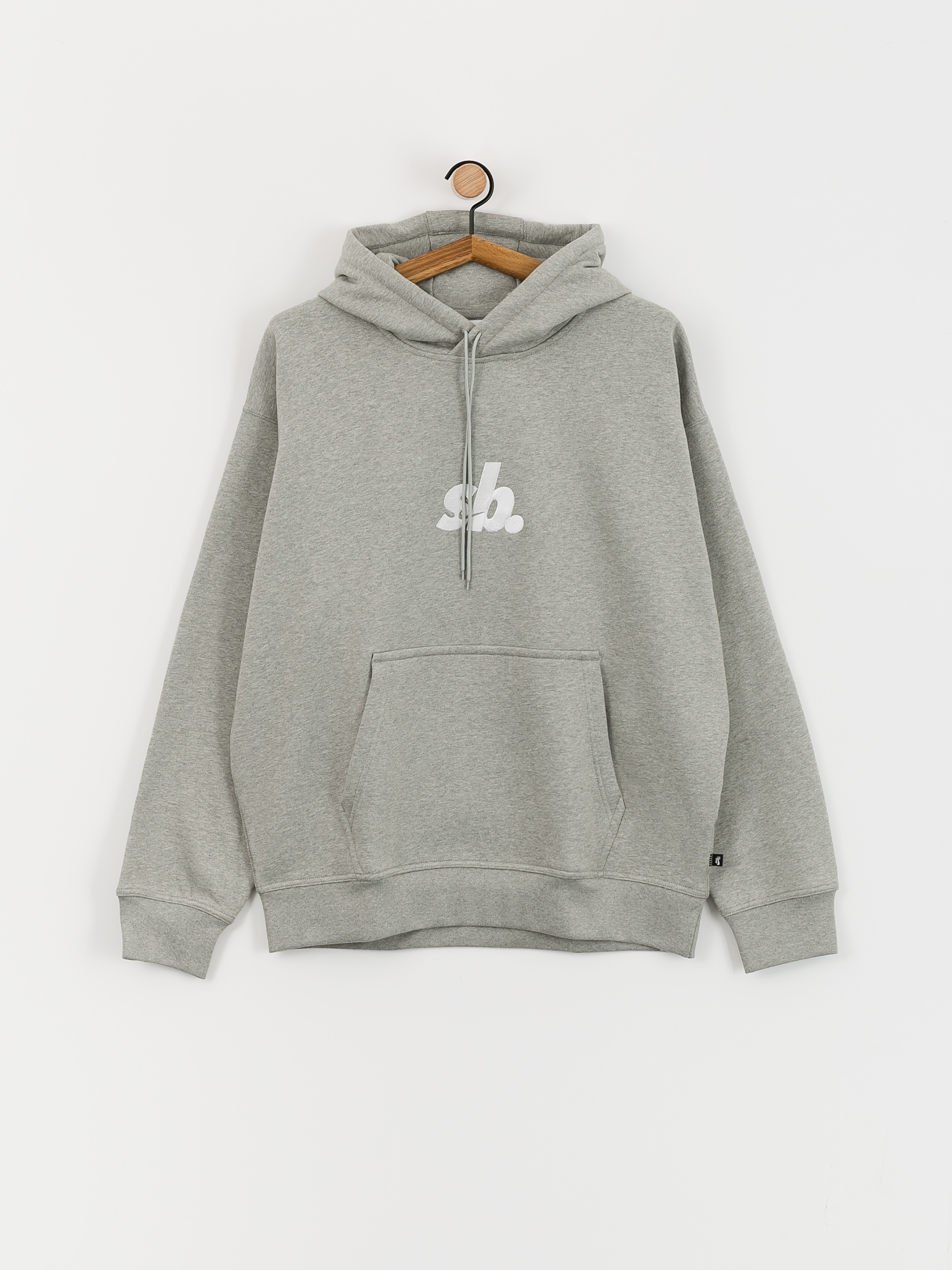 Nike SB Essential HBR HD Kapucnis pulóver (dk grey heather/white)