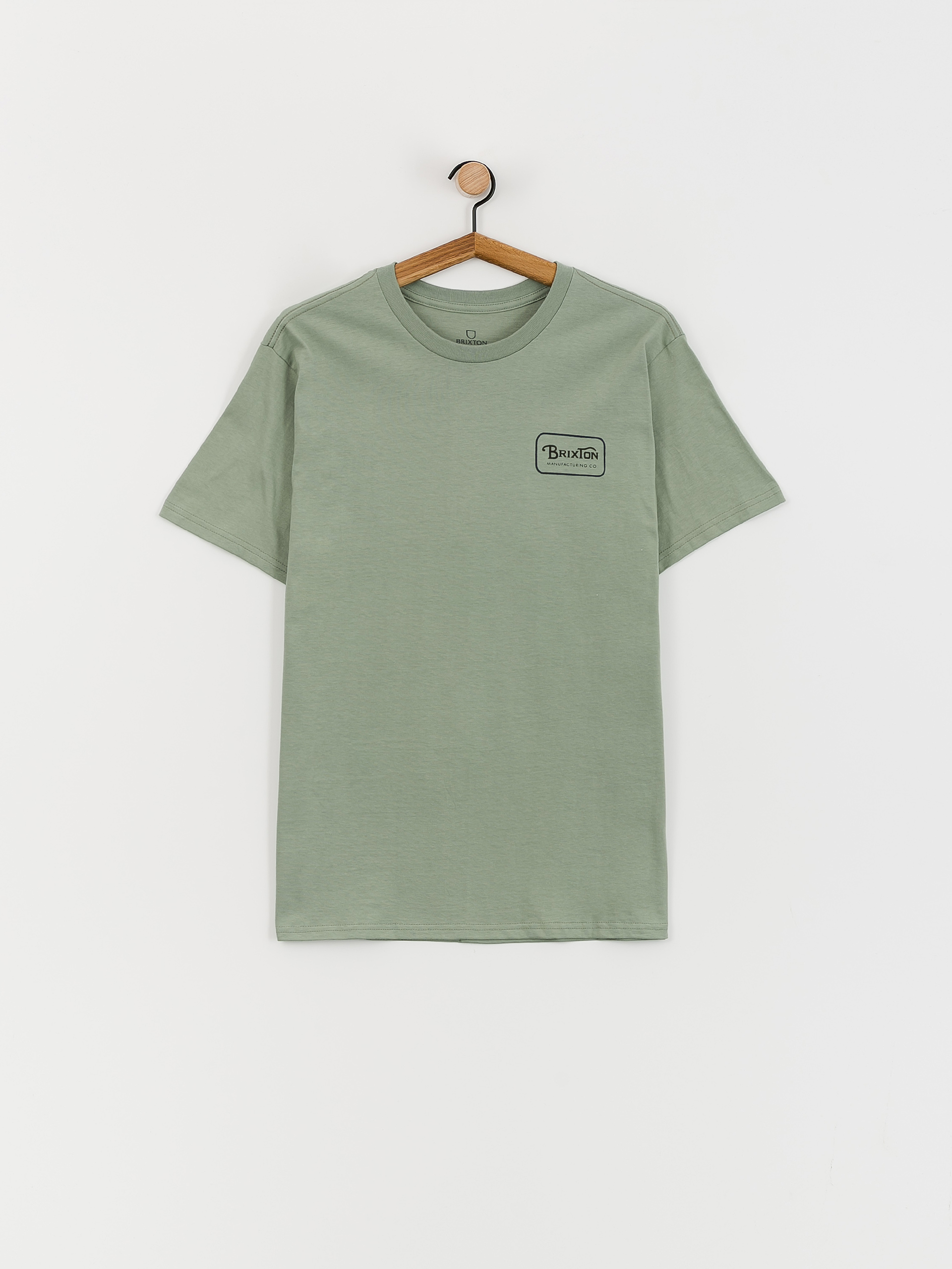 Brixton Grade Stt Póló (chinois green/washed navy/wash)